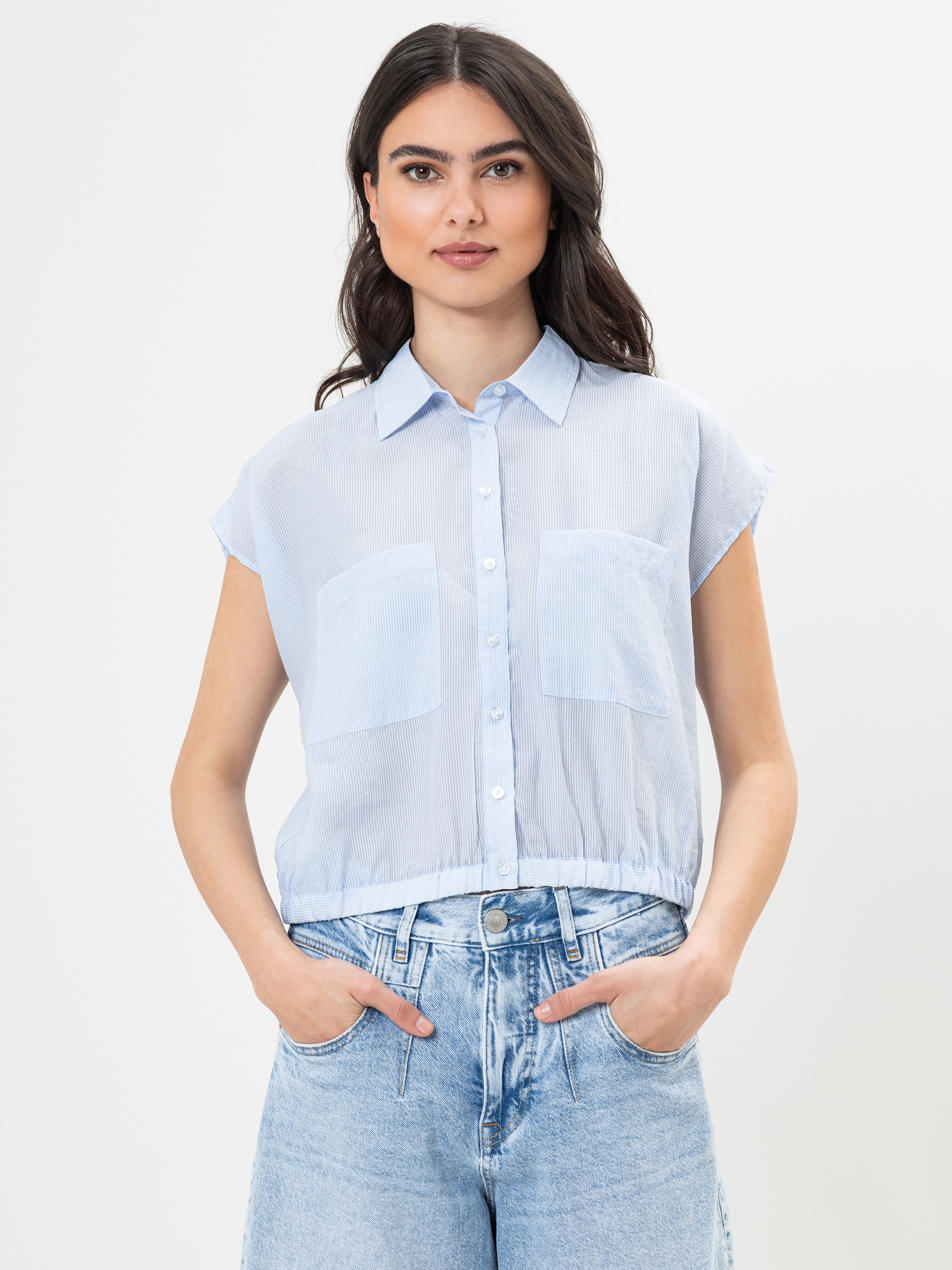 Modell Liline Hemdbluse