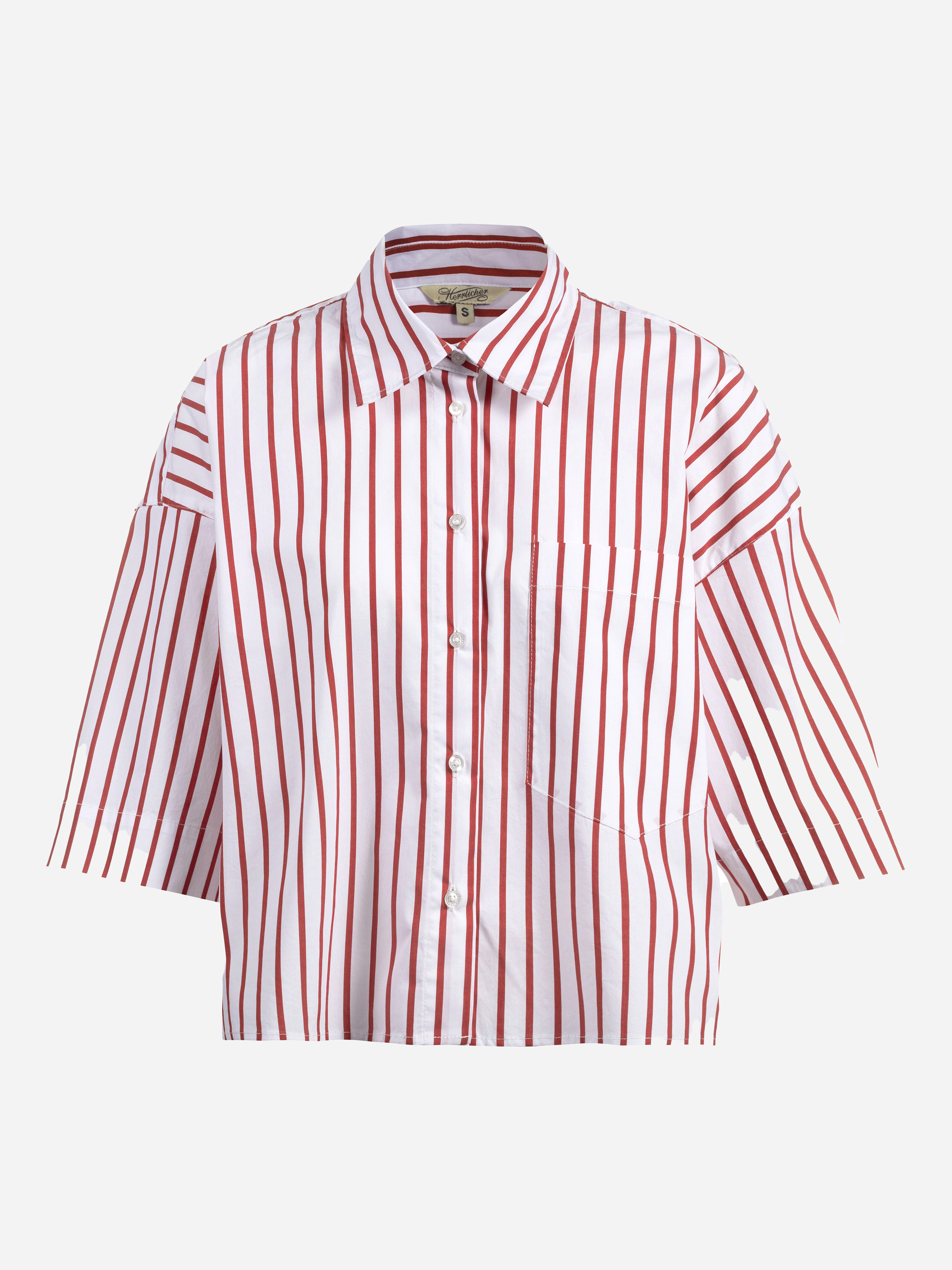 Modell Perlina Bluse aus Popeline