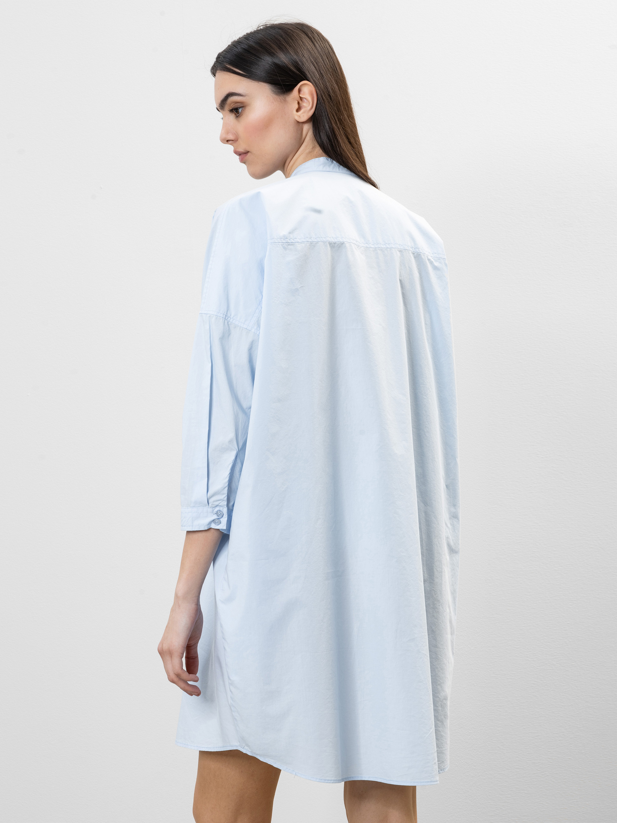 Modell Amiella Blusenkleid aus Popeline