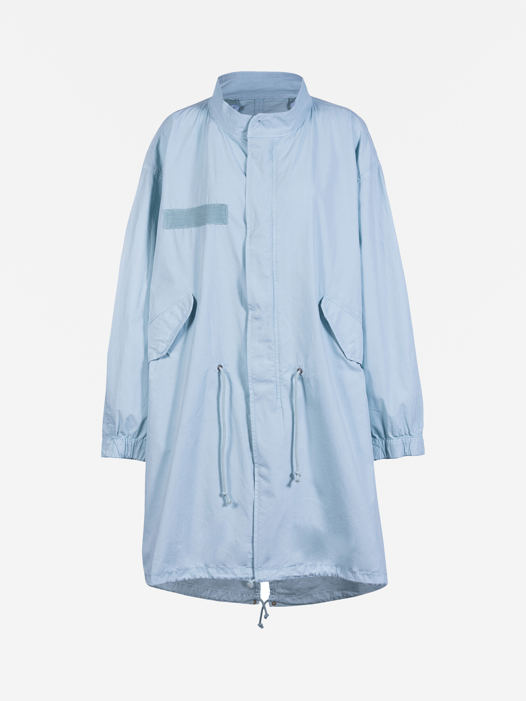 Modell Isabell Military Parka aus Paper Touch Baumwolle