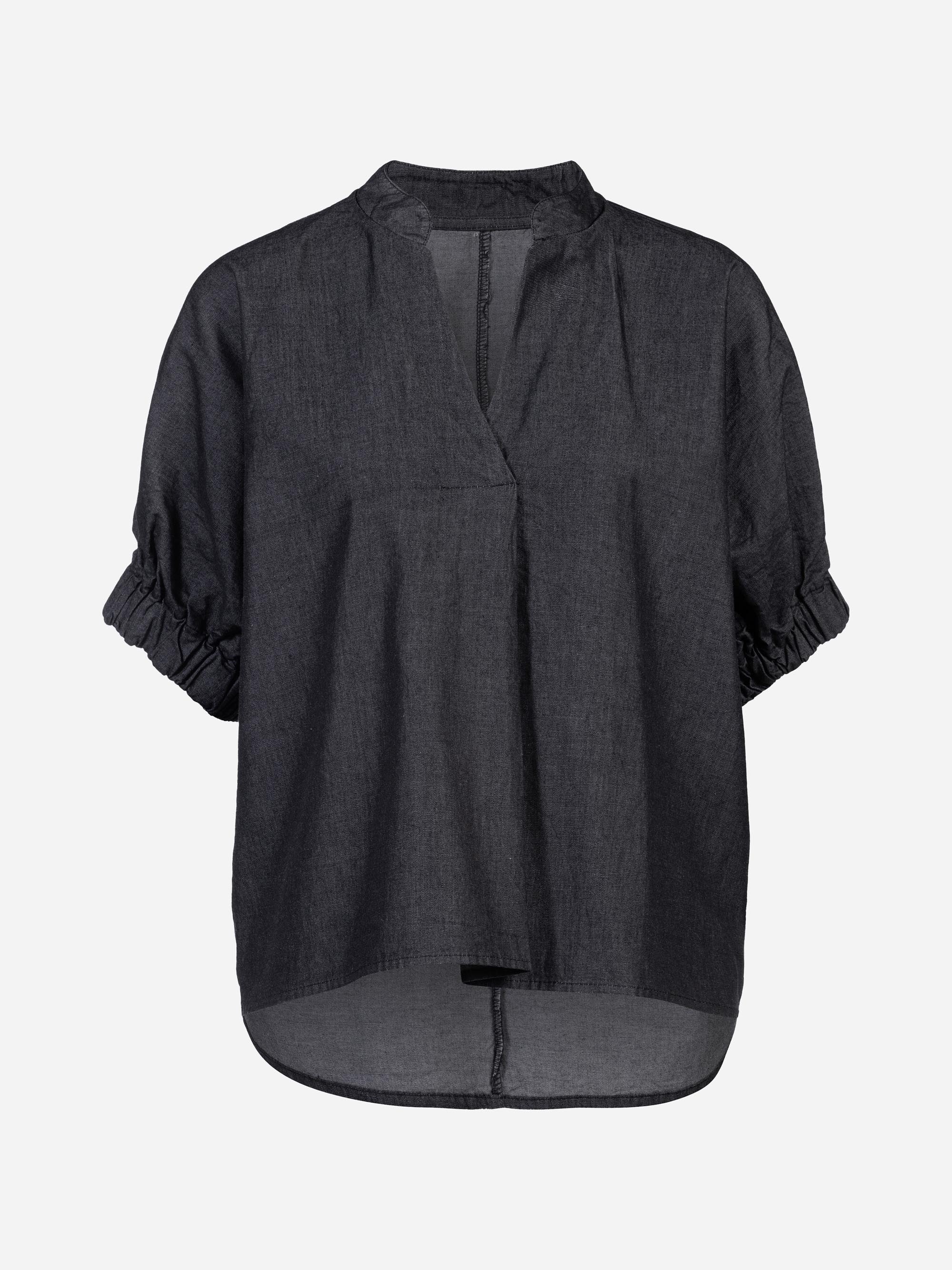 Modell Julianna Jeansbluse