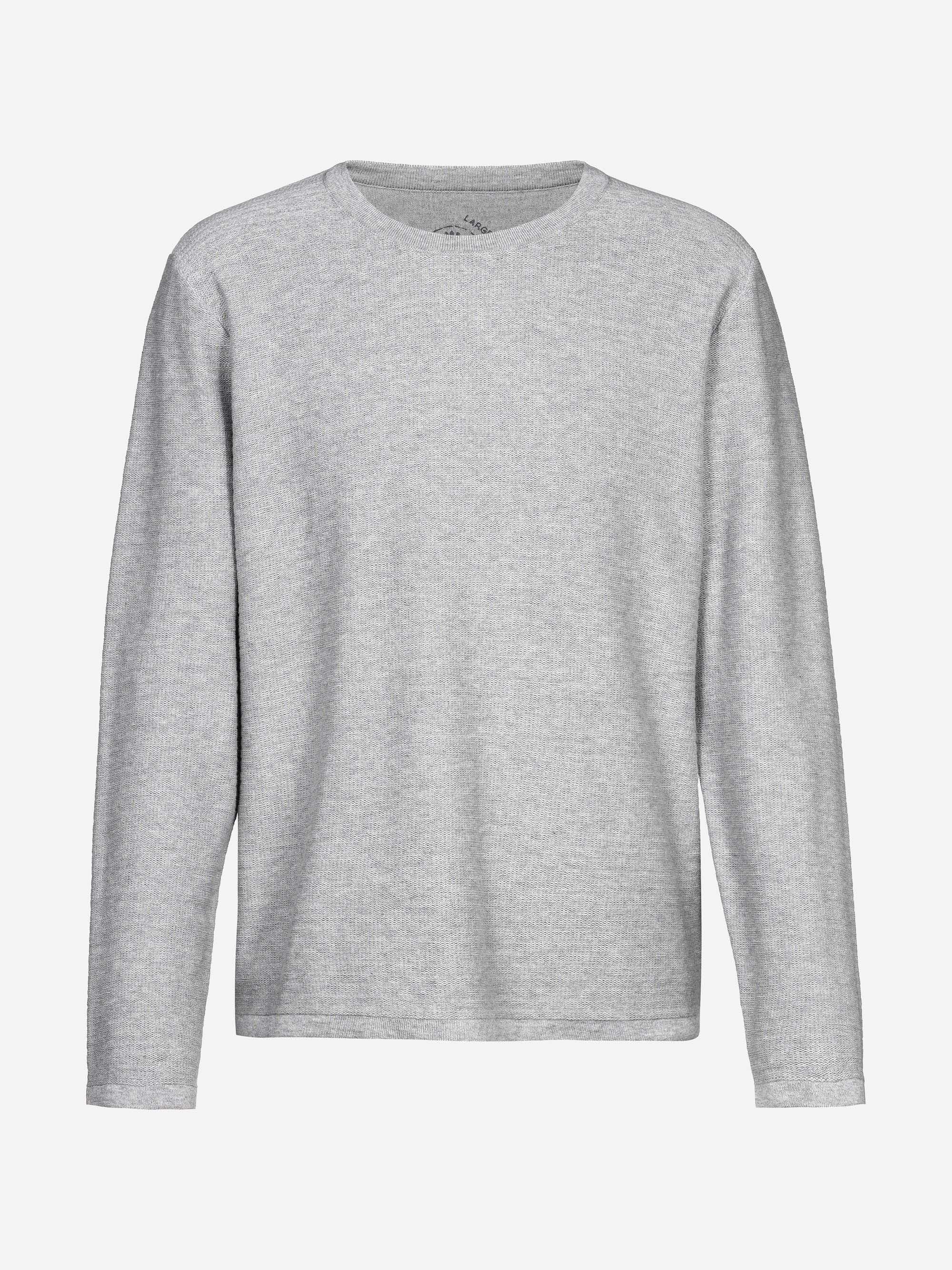 Modell Lucas Feinstrickpullover aus Baumwolle