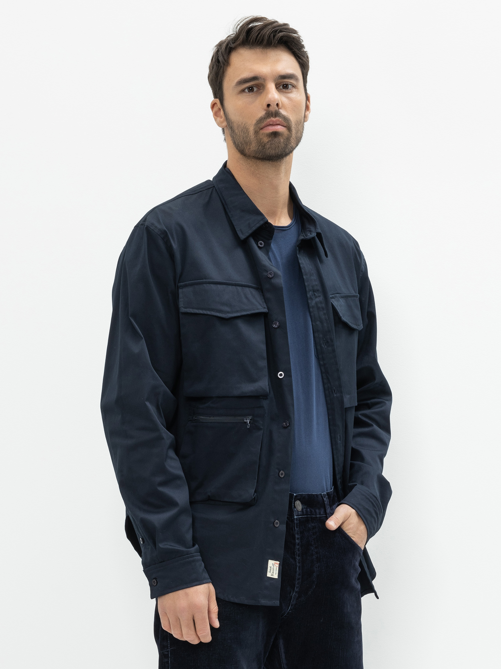 Modell  Kobe Japan Worker Hemd