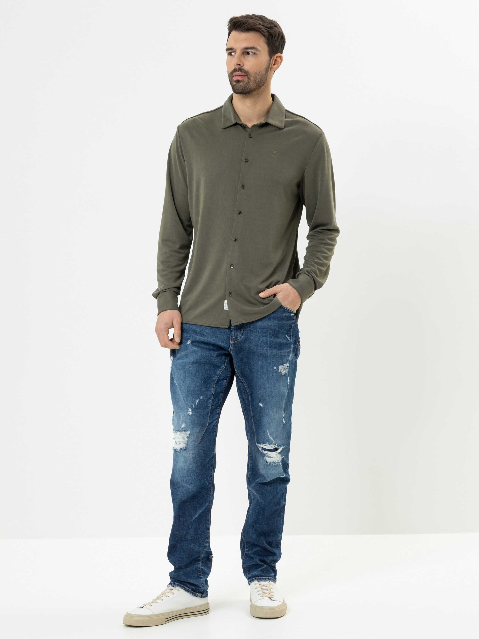 Modell Herb Piqué Hemd