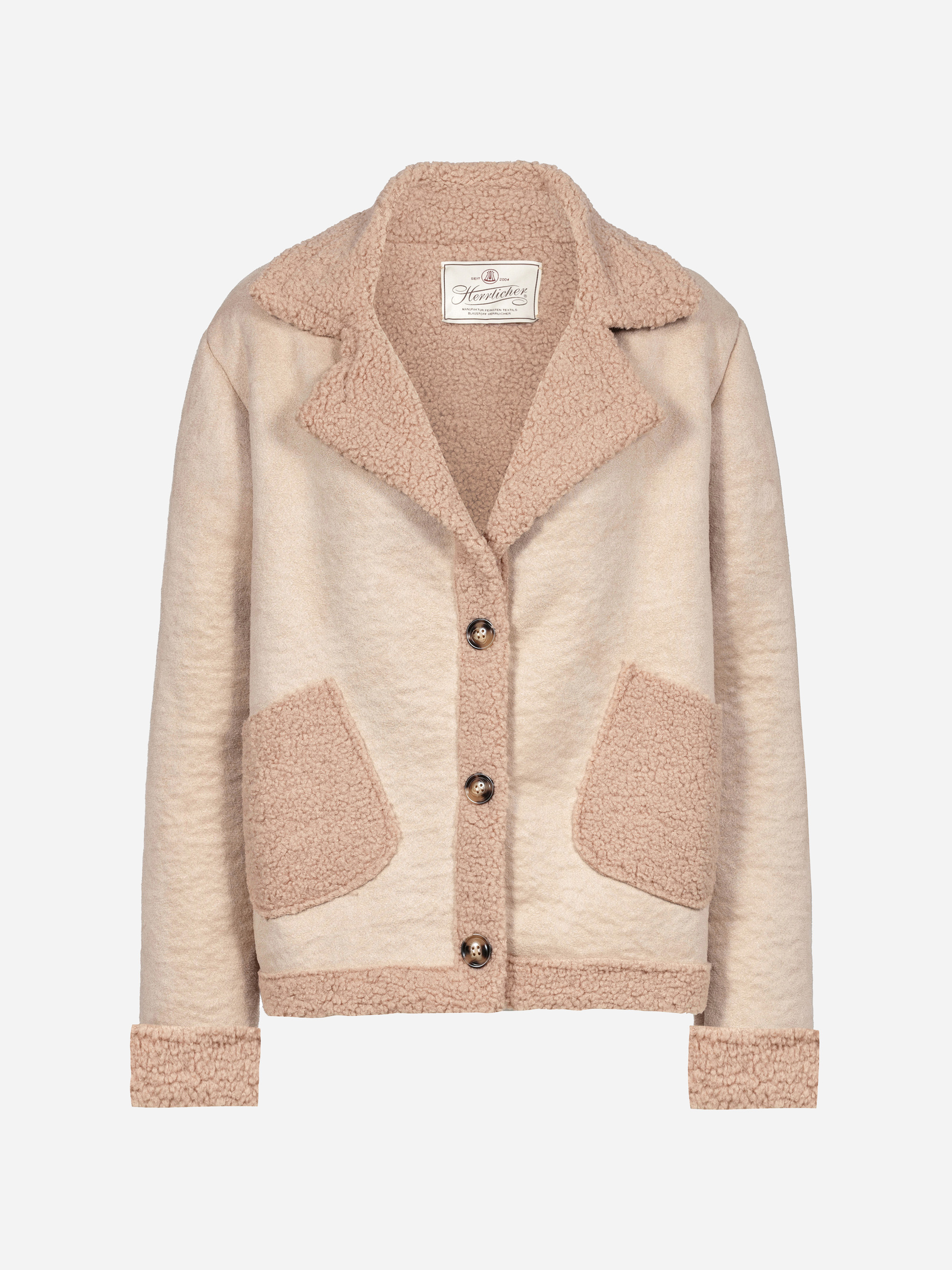 Modell Tamina Jacke aus veganem Leder