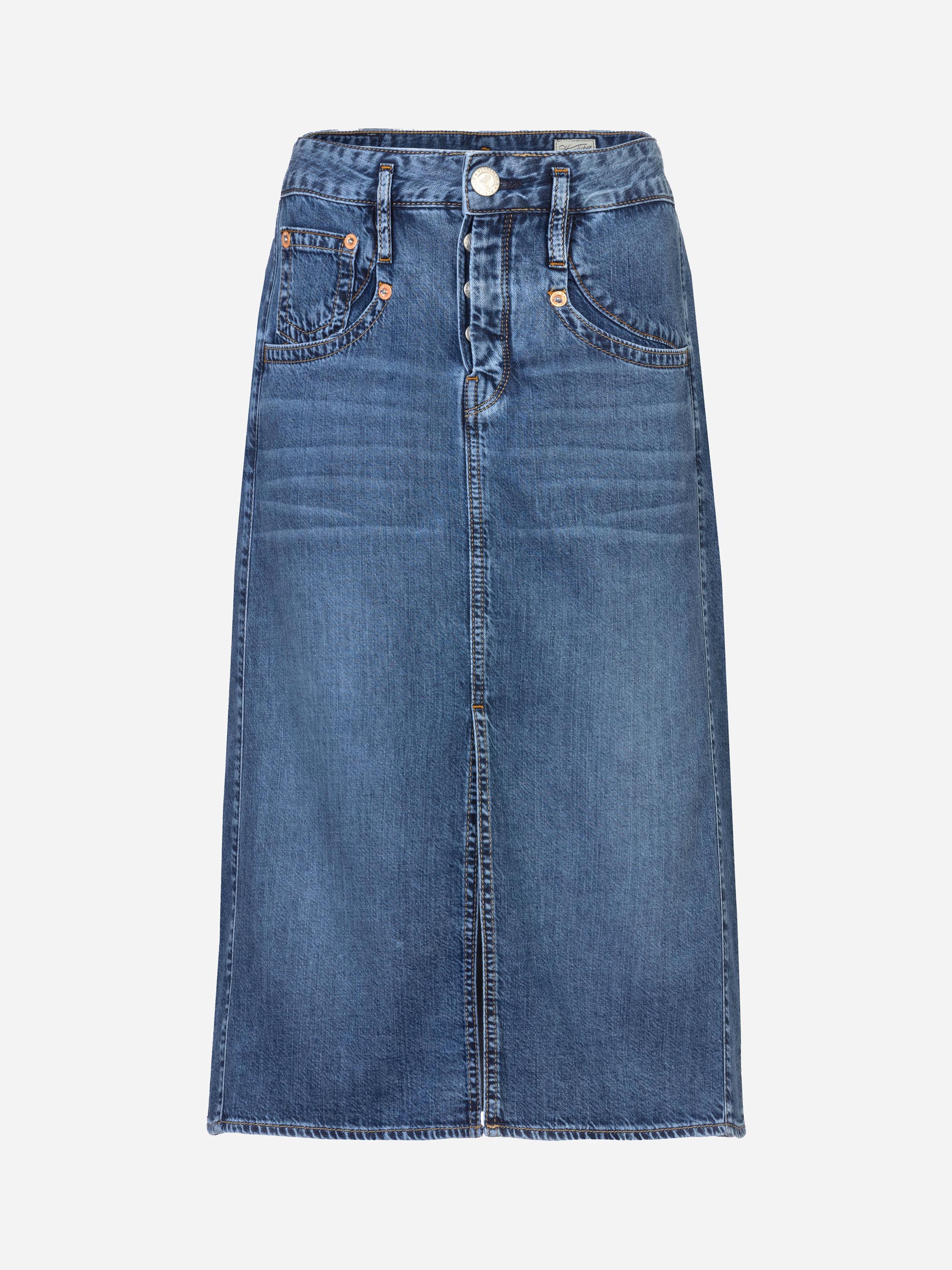 Modell Shyra Jeansrock midi