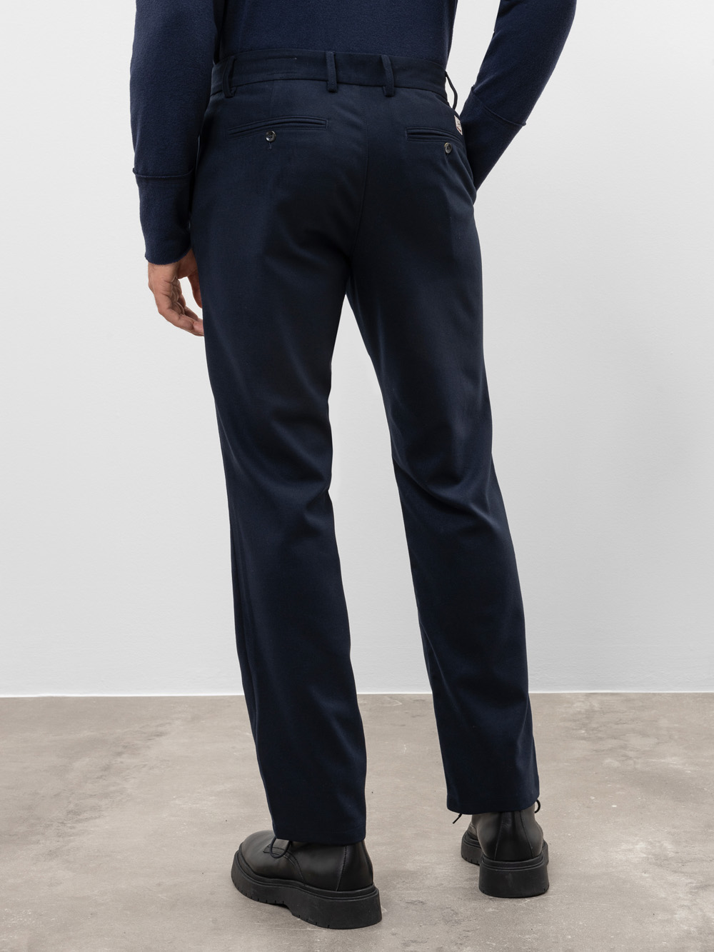 Modell  Iver Chinohose aus Flanell