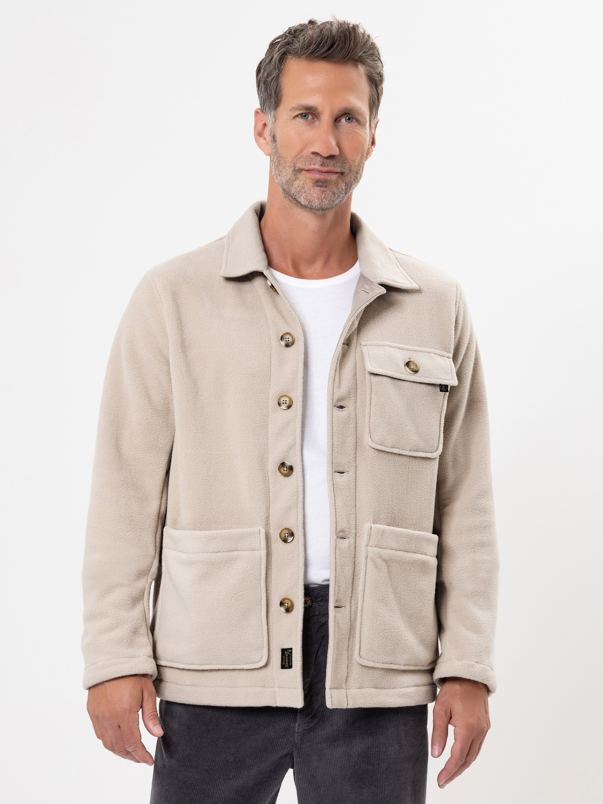 Modell  Bunchy Workerjacke aus Polarfleece