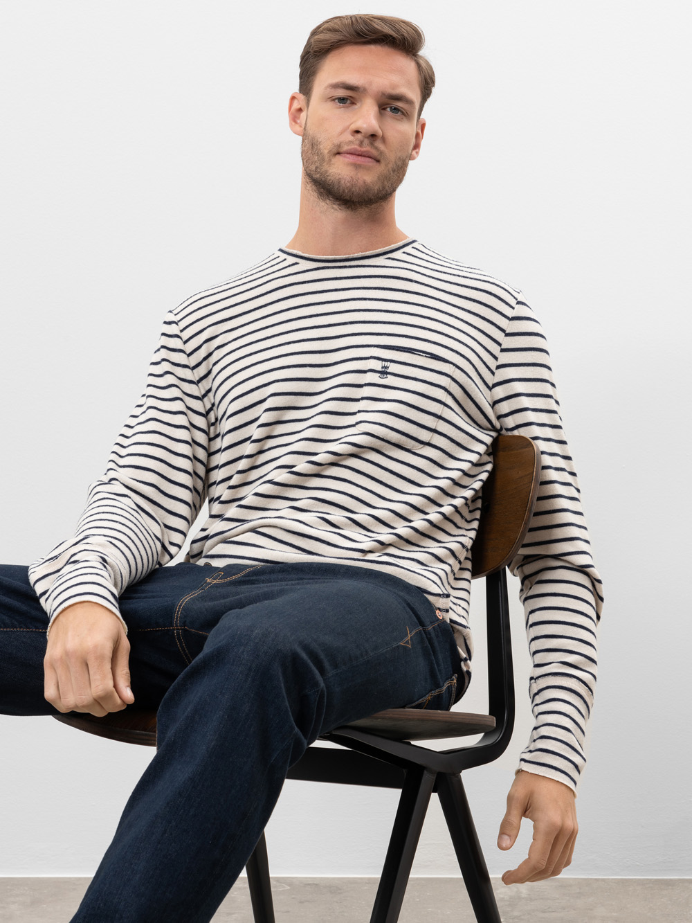 Modell Ron Marine Longsleeve