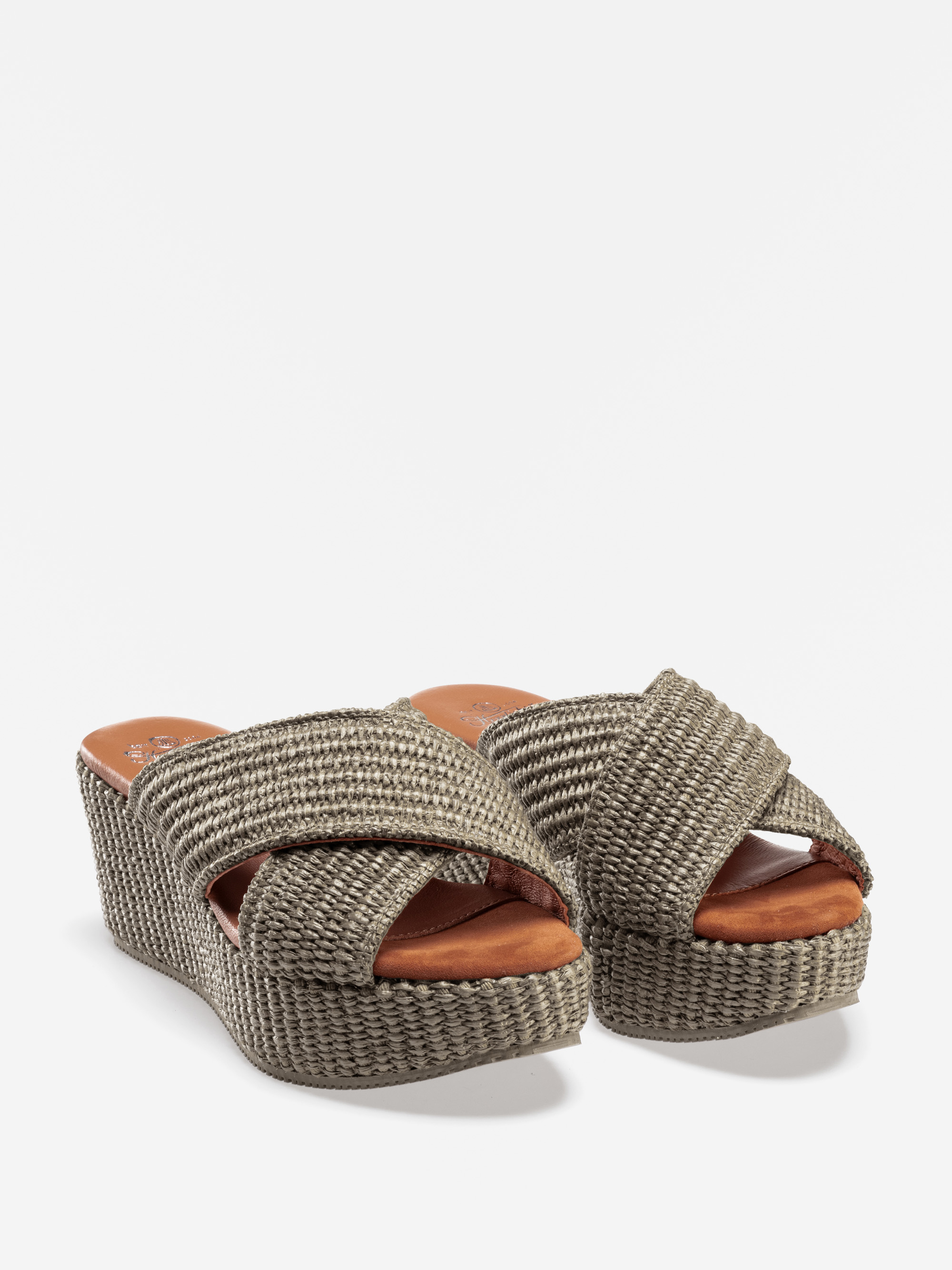 Modell The High Braid Plateau Pantolette