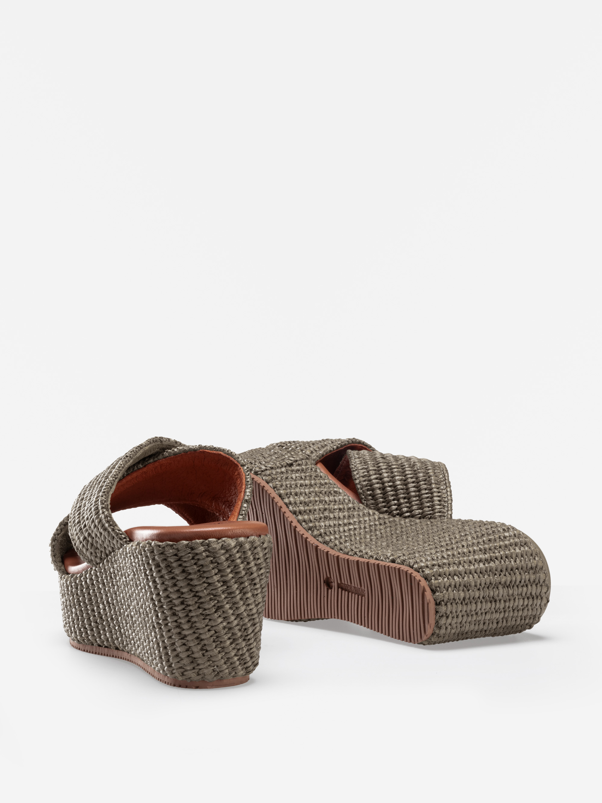 Modell The High Braid Plateau Pantolette