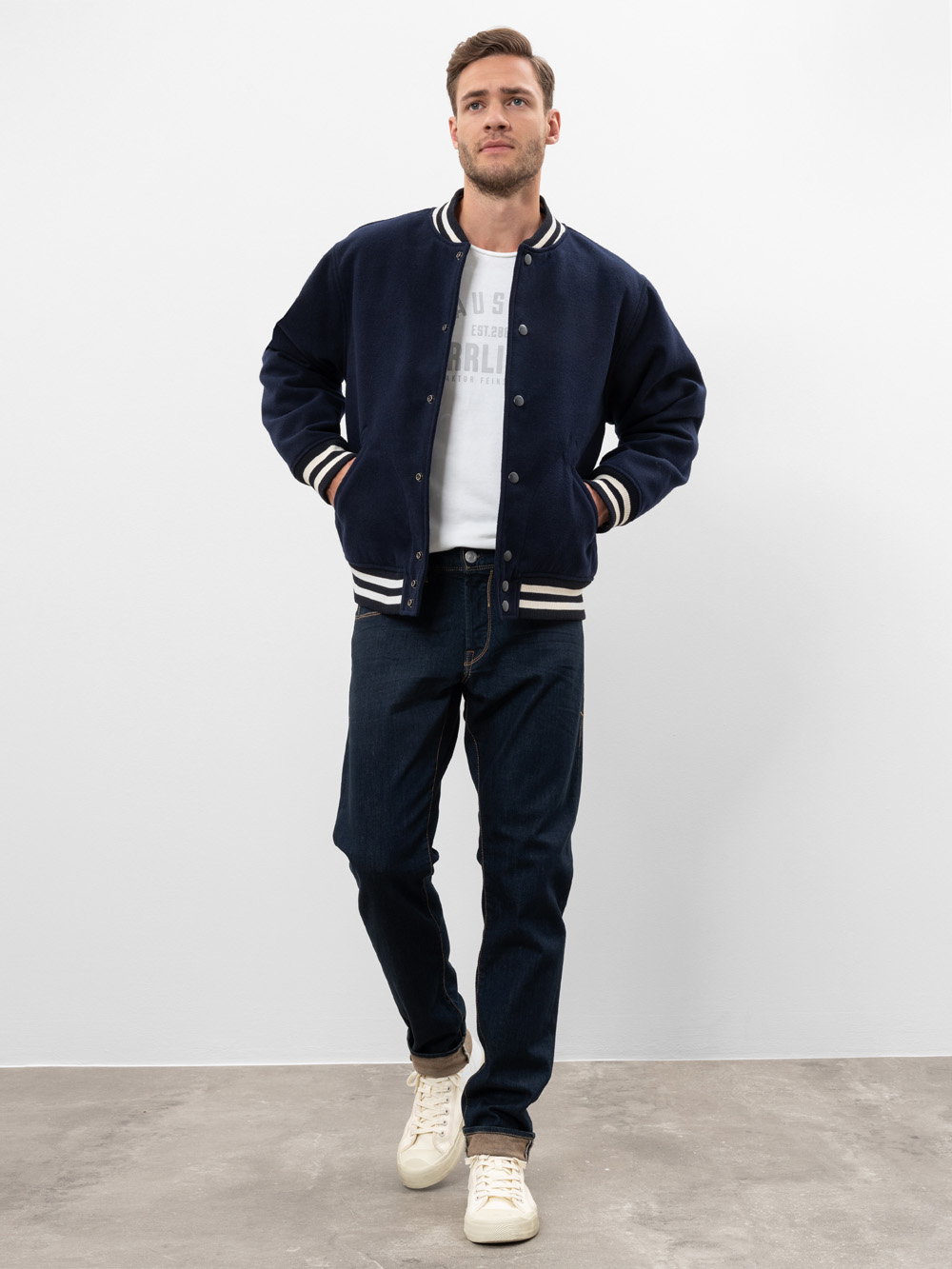 Modell Mickey Baseball Jacke