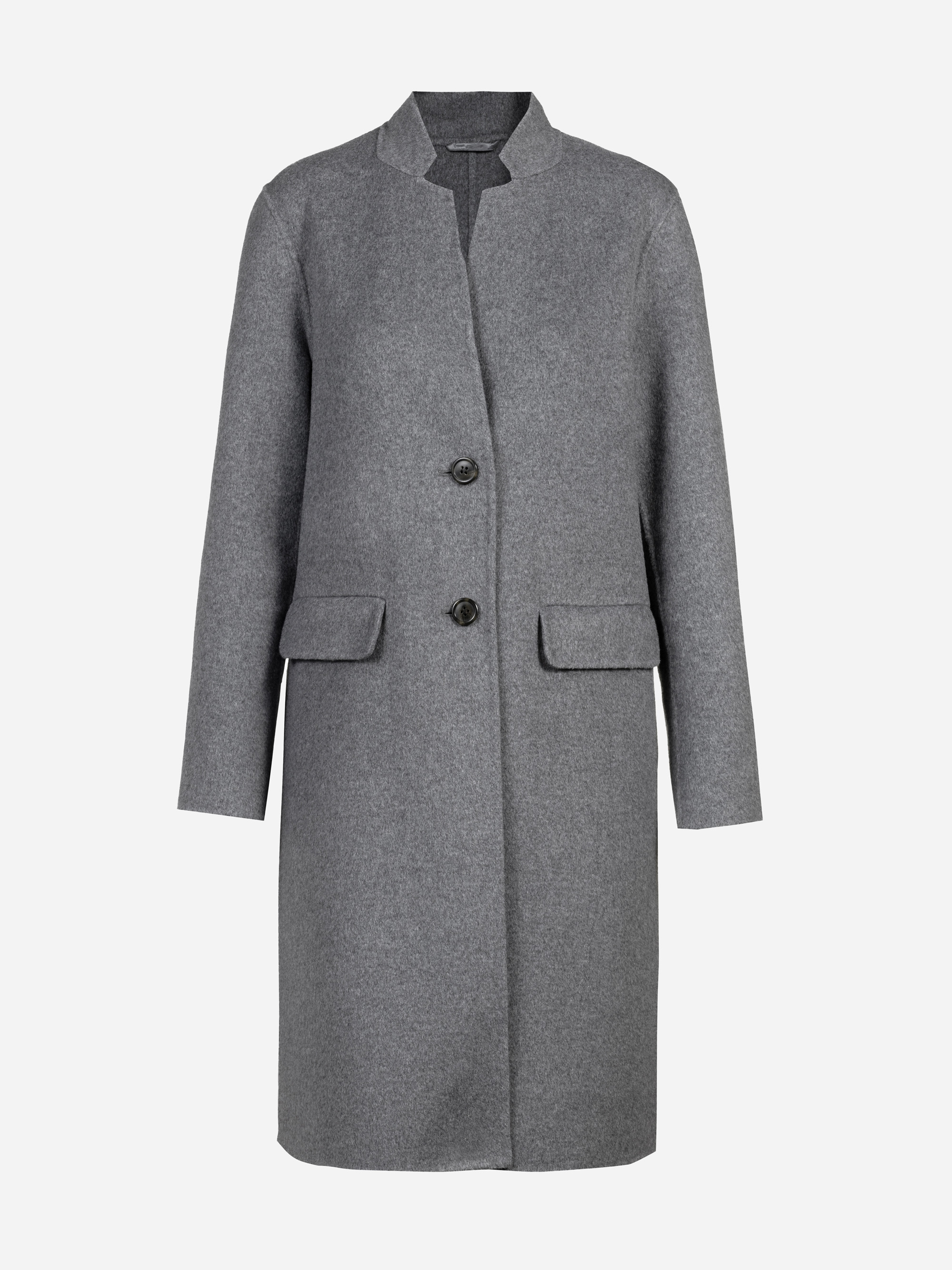 Modell Mariny Mantel aus Woolmix