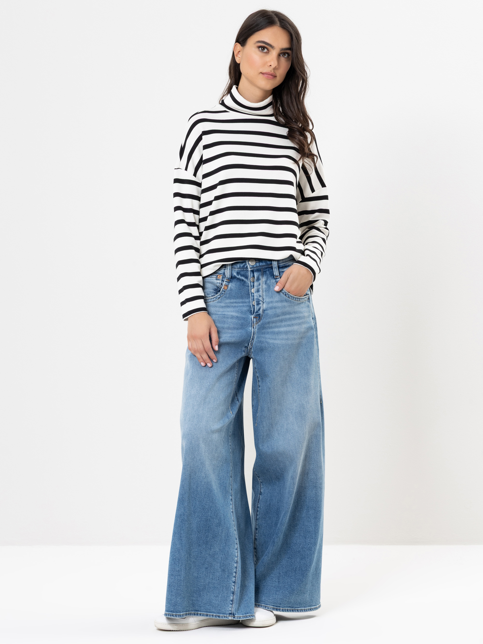 Modell Shyra Palazzo Jeans