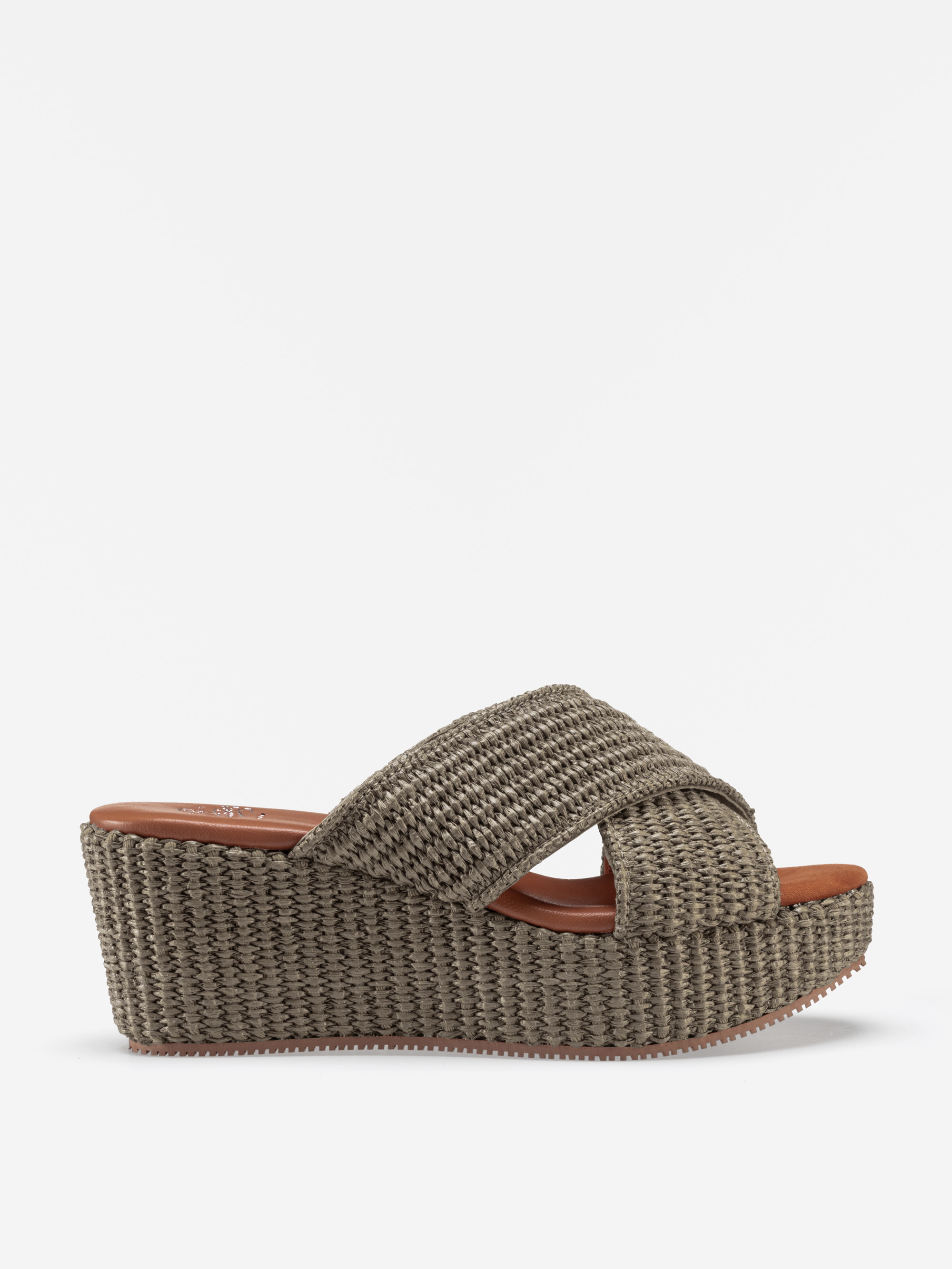 Modell The High Braid Plateau Pantolette