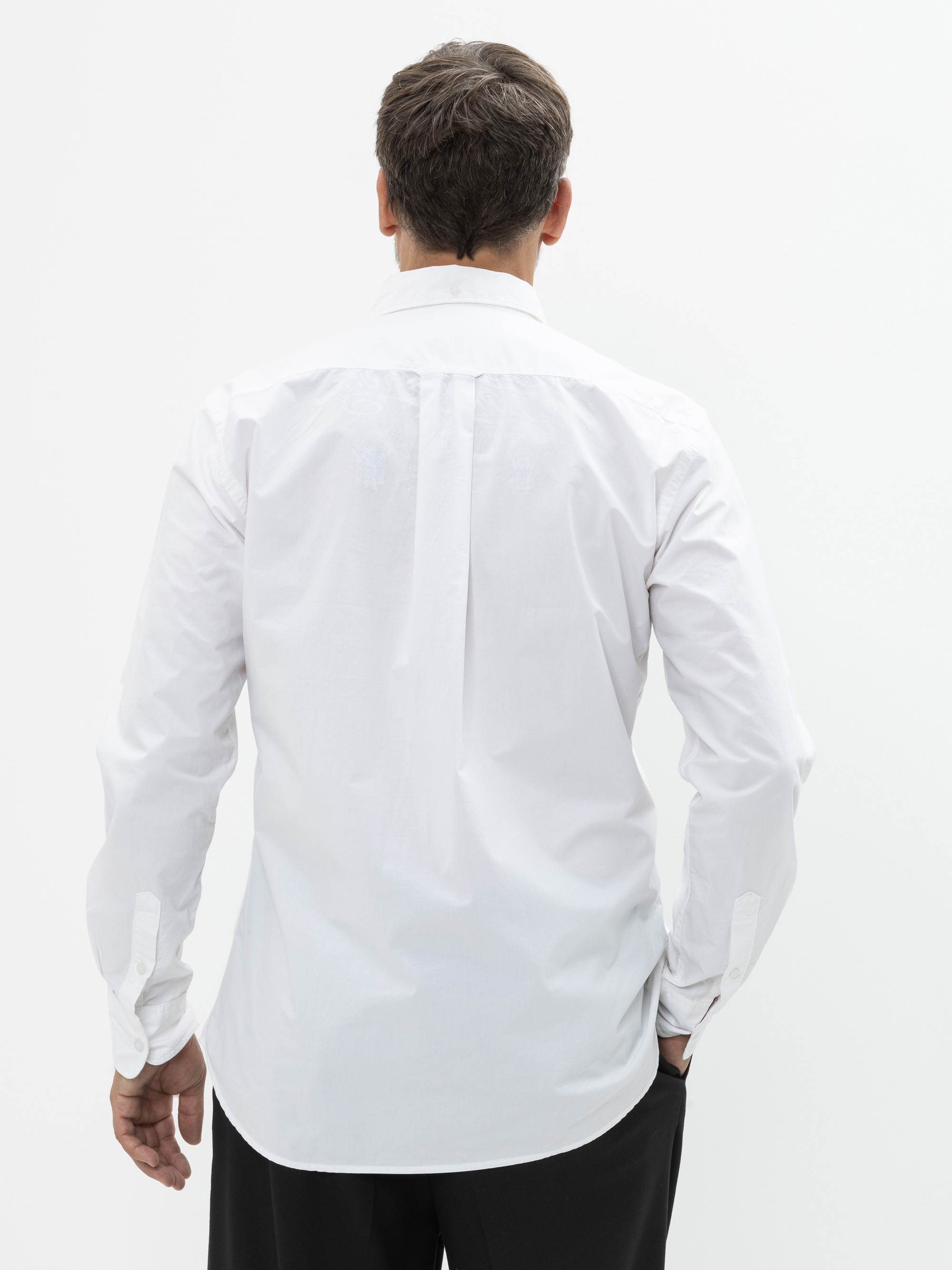 Modell Homer Popeline Langarmhemd