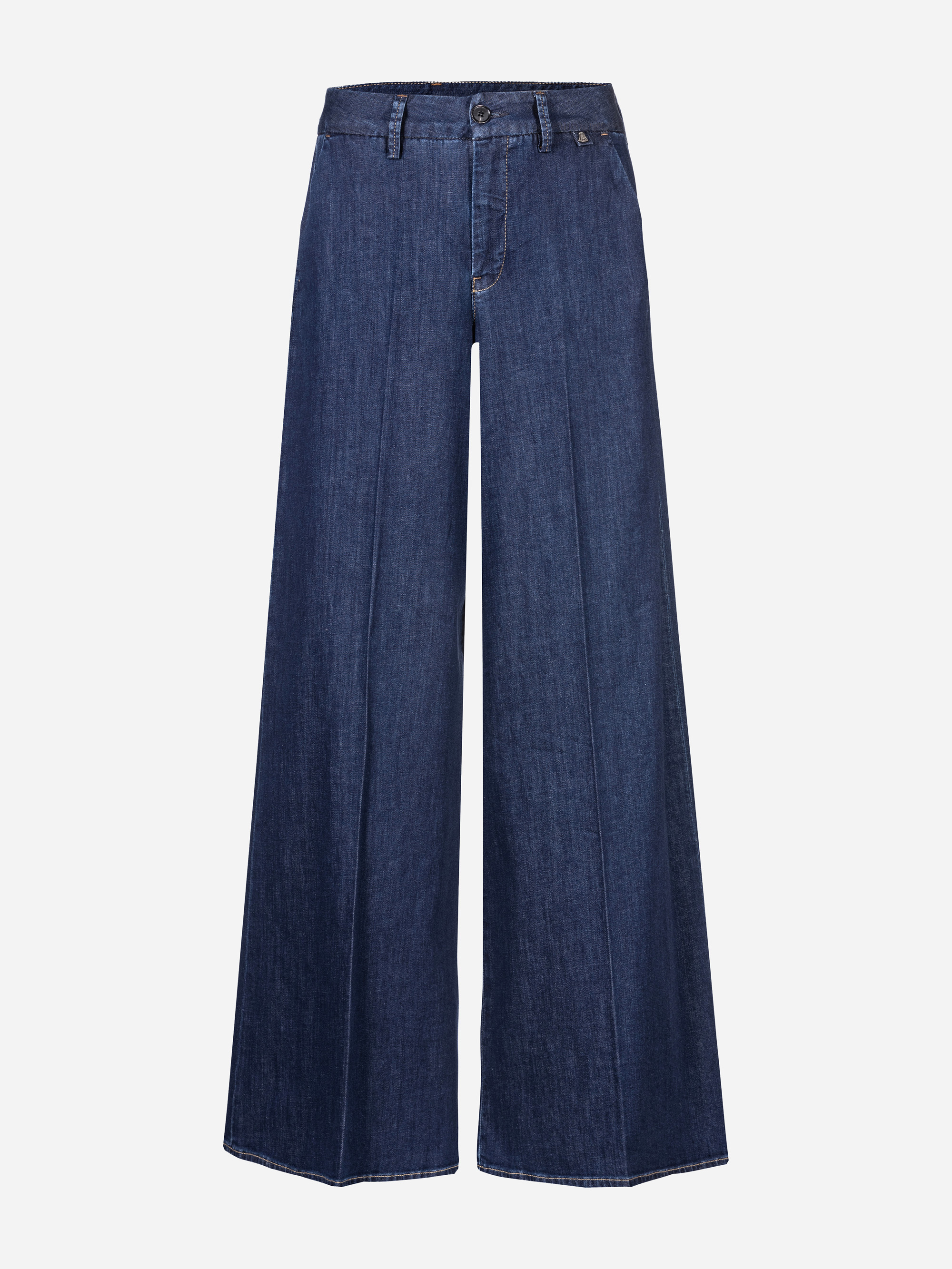 Modell Lovely Palazzo Jeans mit recycelter Baumwolle