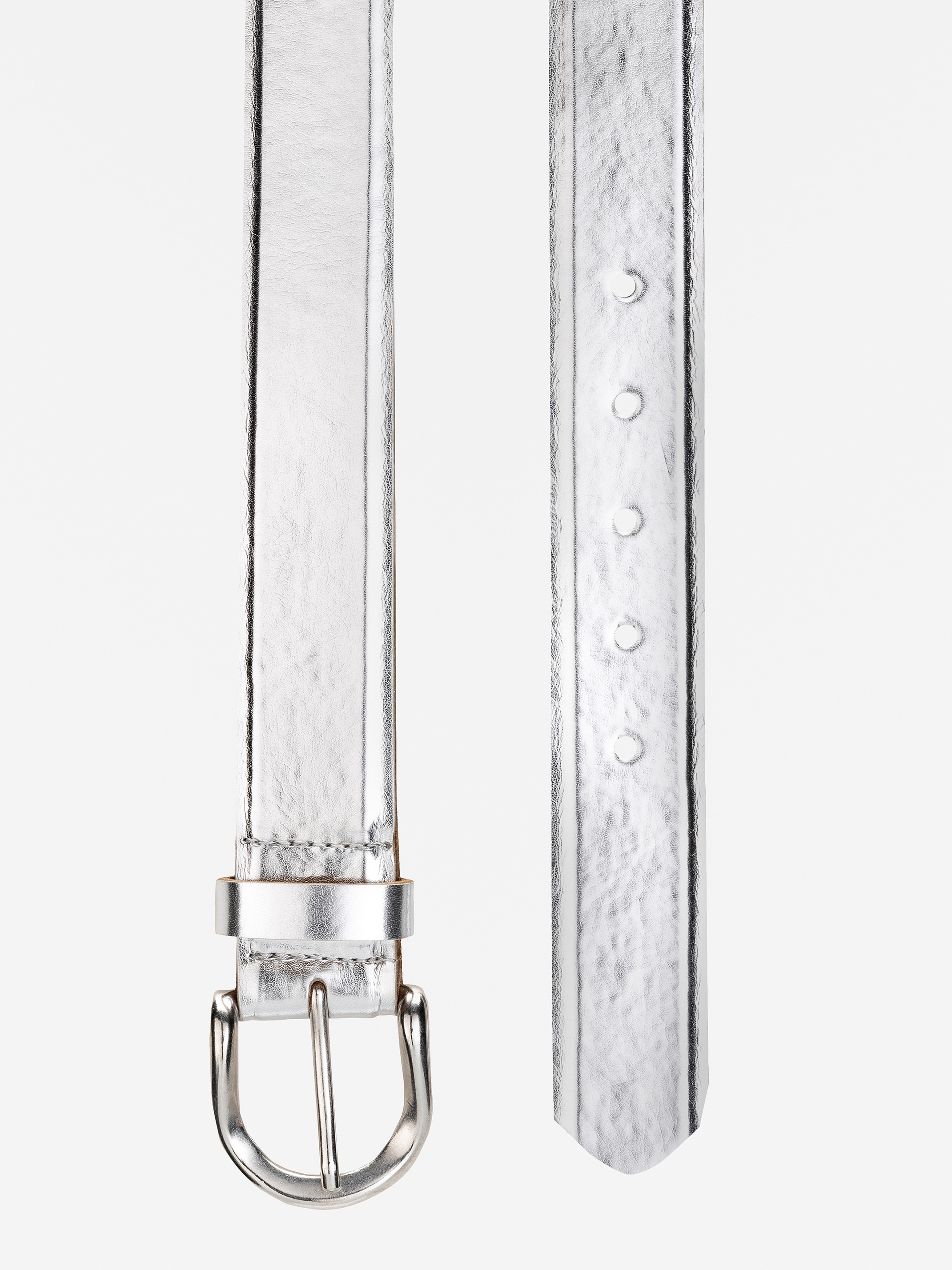 Modell Abbie glänzender Ledergürtel