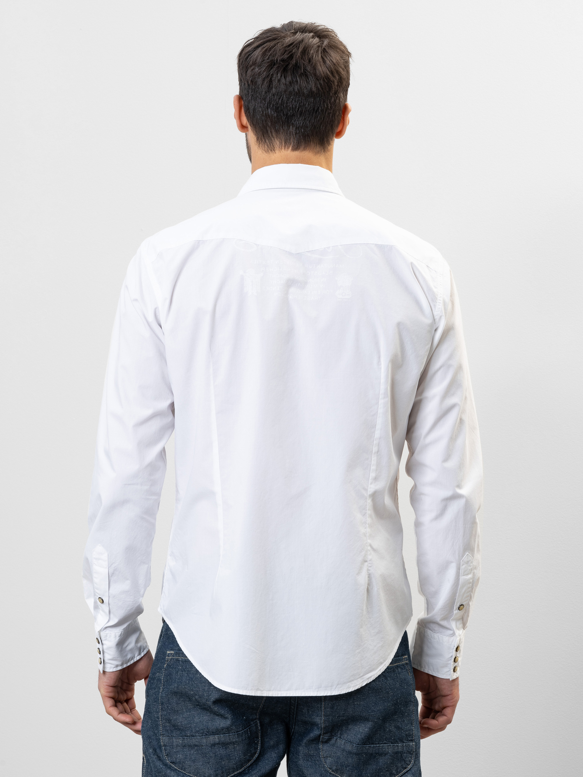 Modell Clint Hemd aus Baumwolle