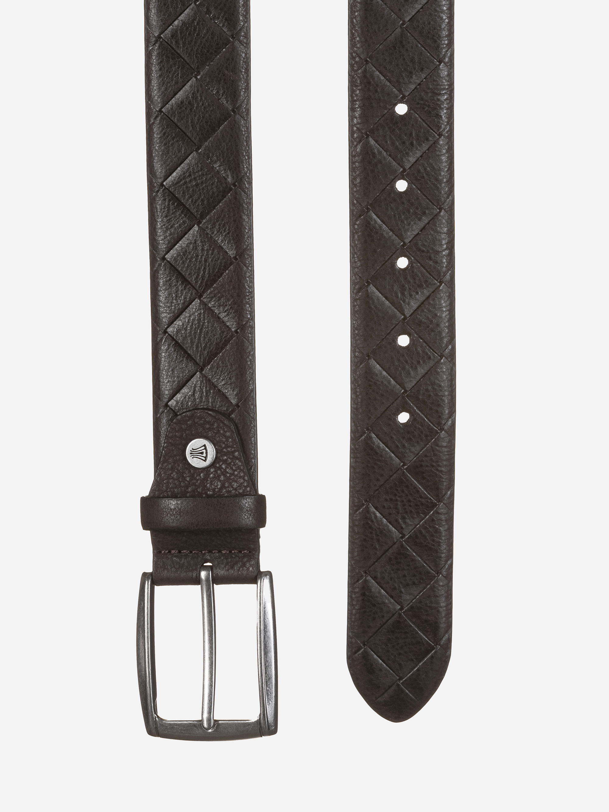 Modell Manny Ledergürtel in Flechtoptik