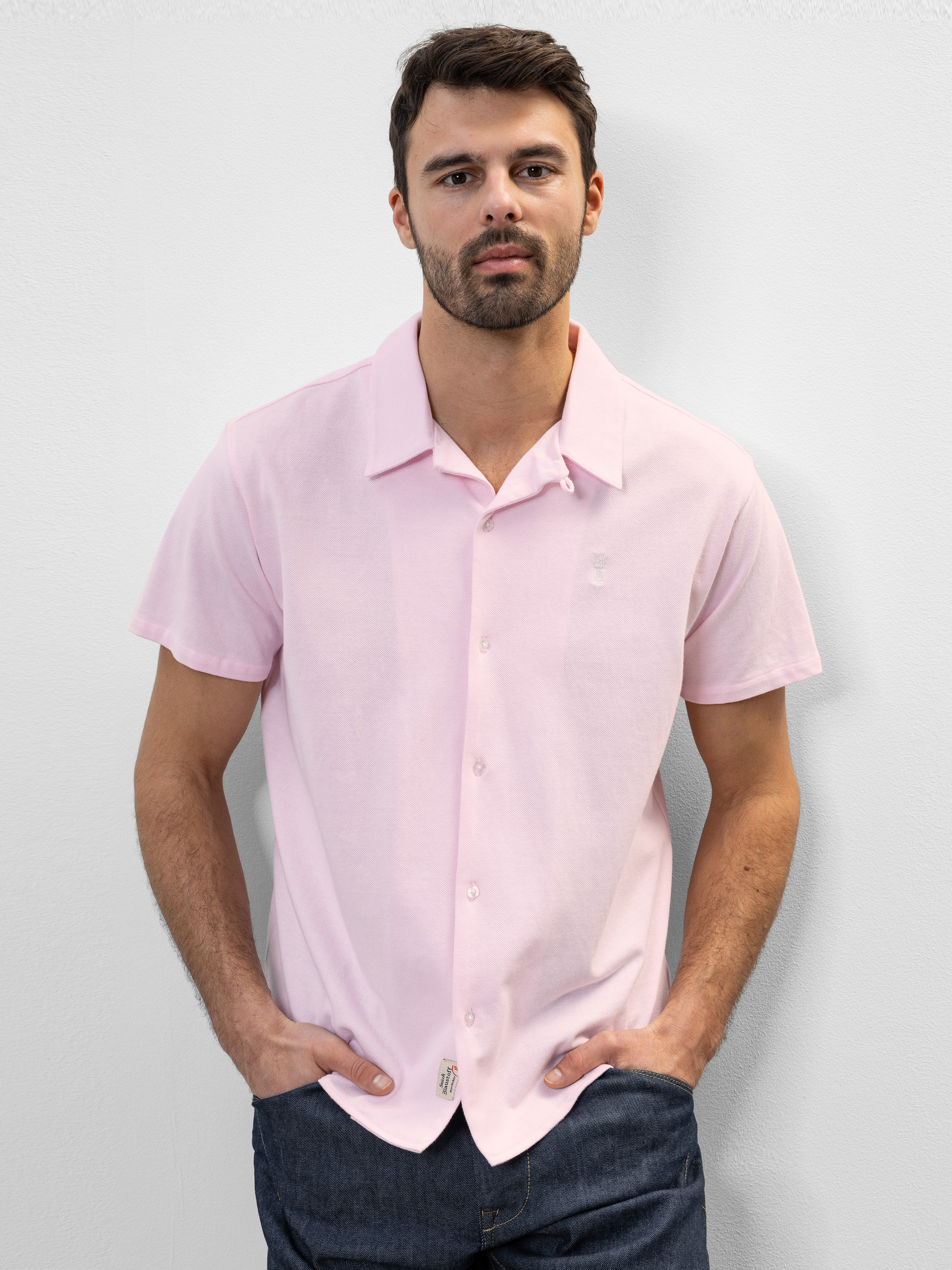 Modell Resor Piqué Hemd