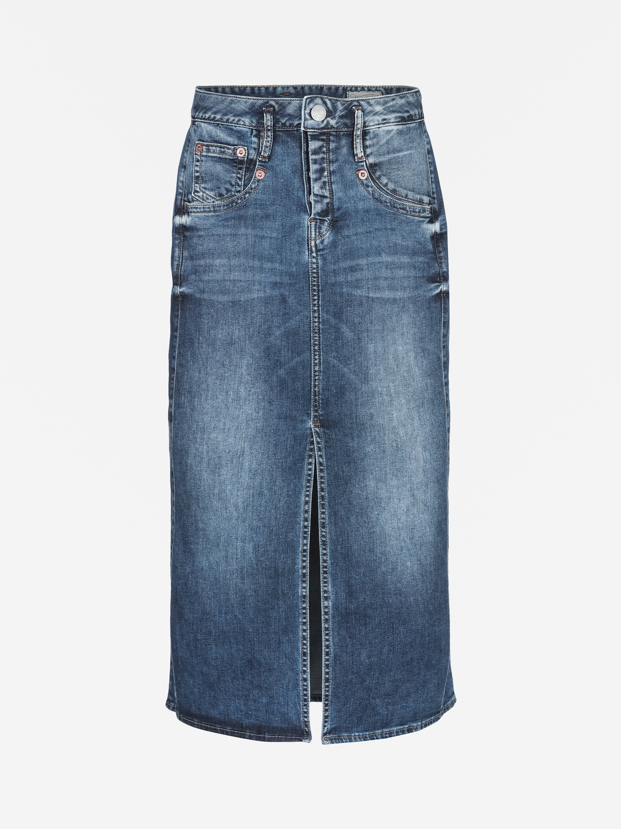 Modell Shyra Jeansrock lang