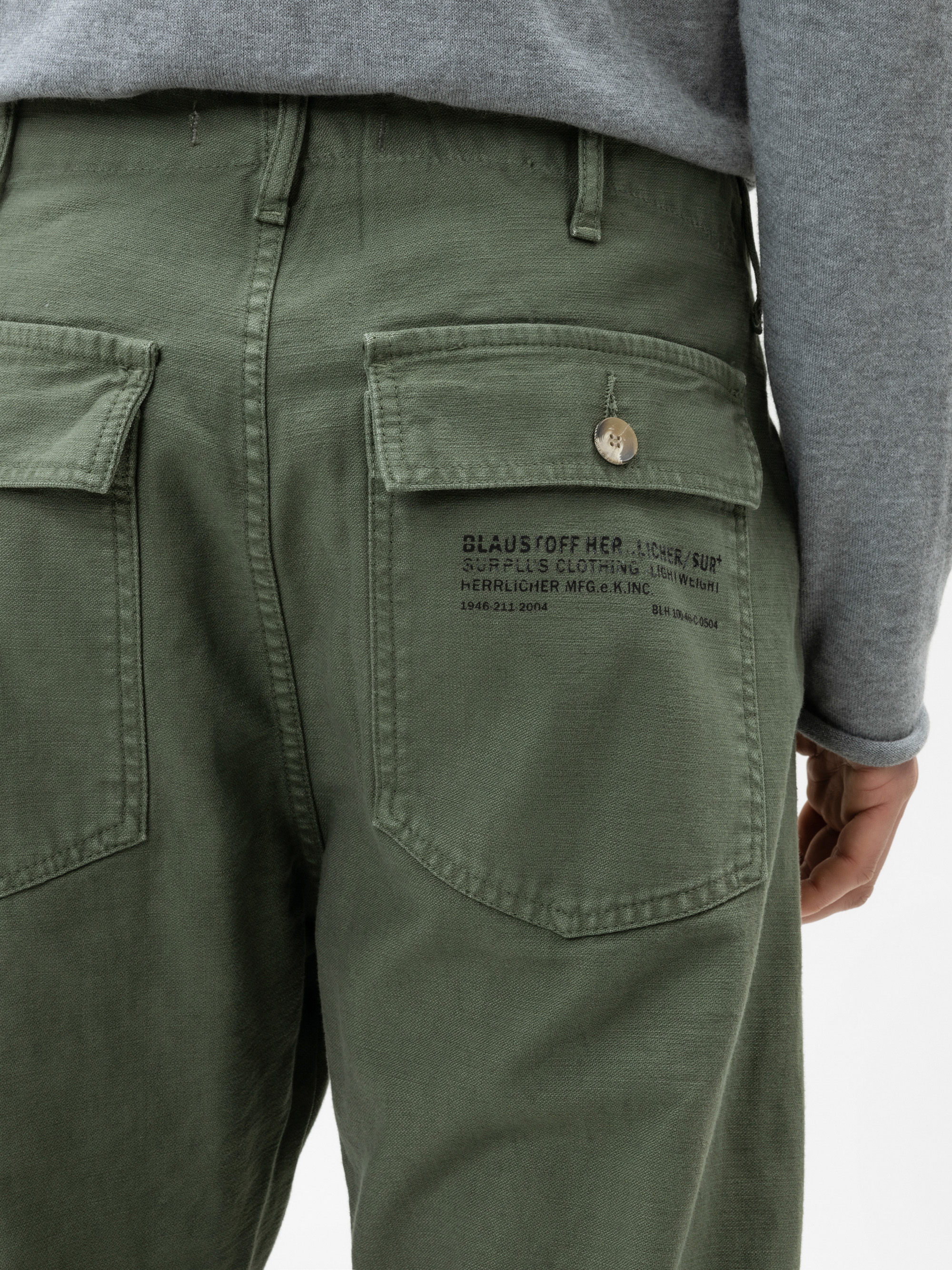 Modell Fatigue Hose im Military Style