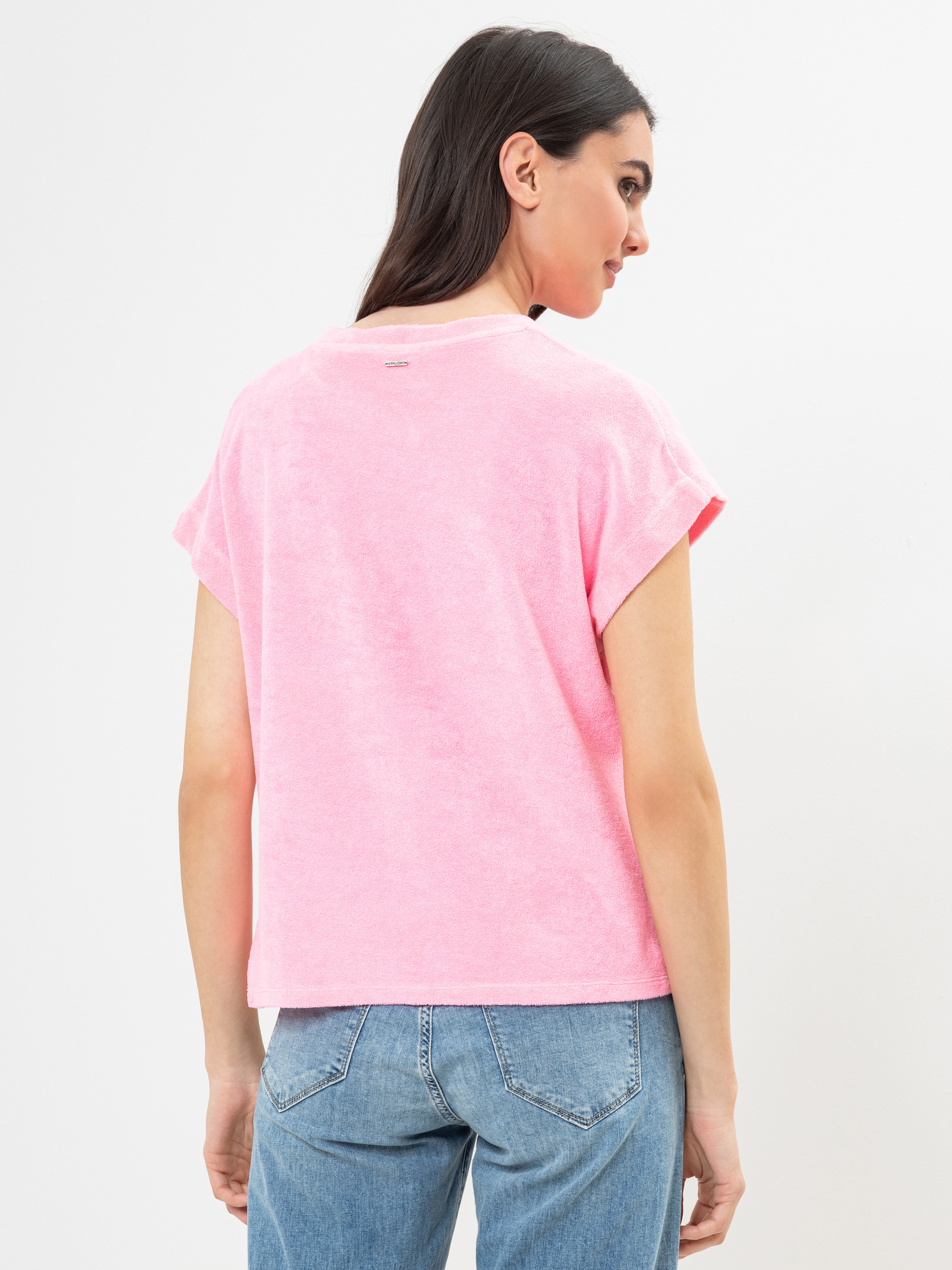 Modell Silvina Frottee T-Shirt