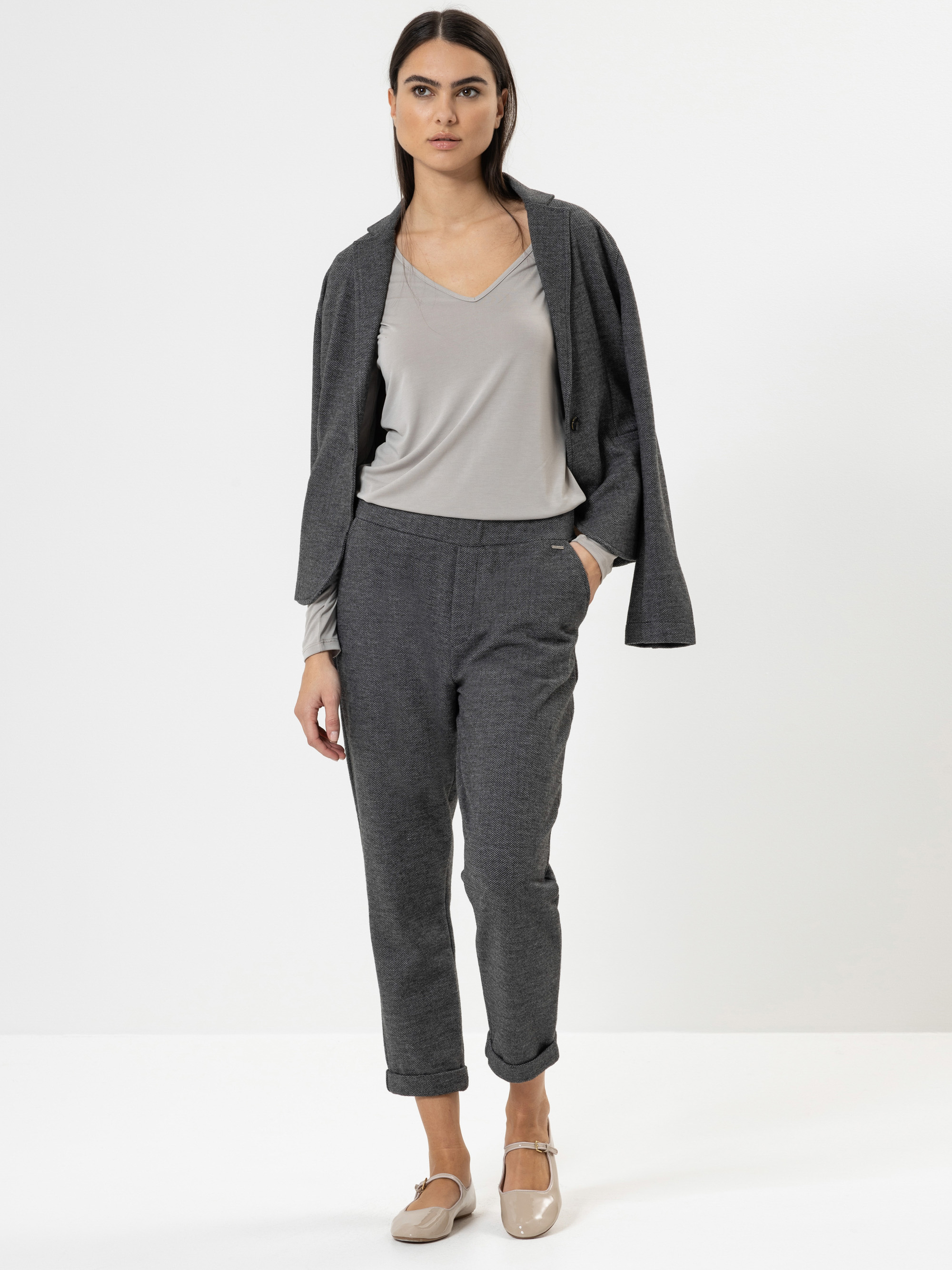 Modell Emmeline Langarmshirt aus Modal