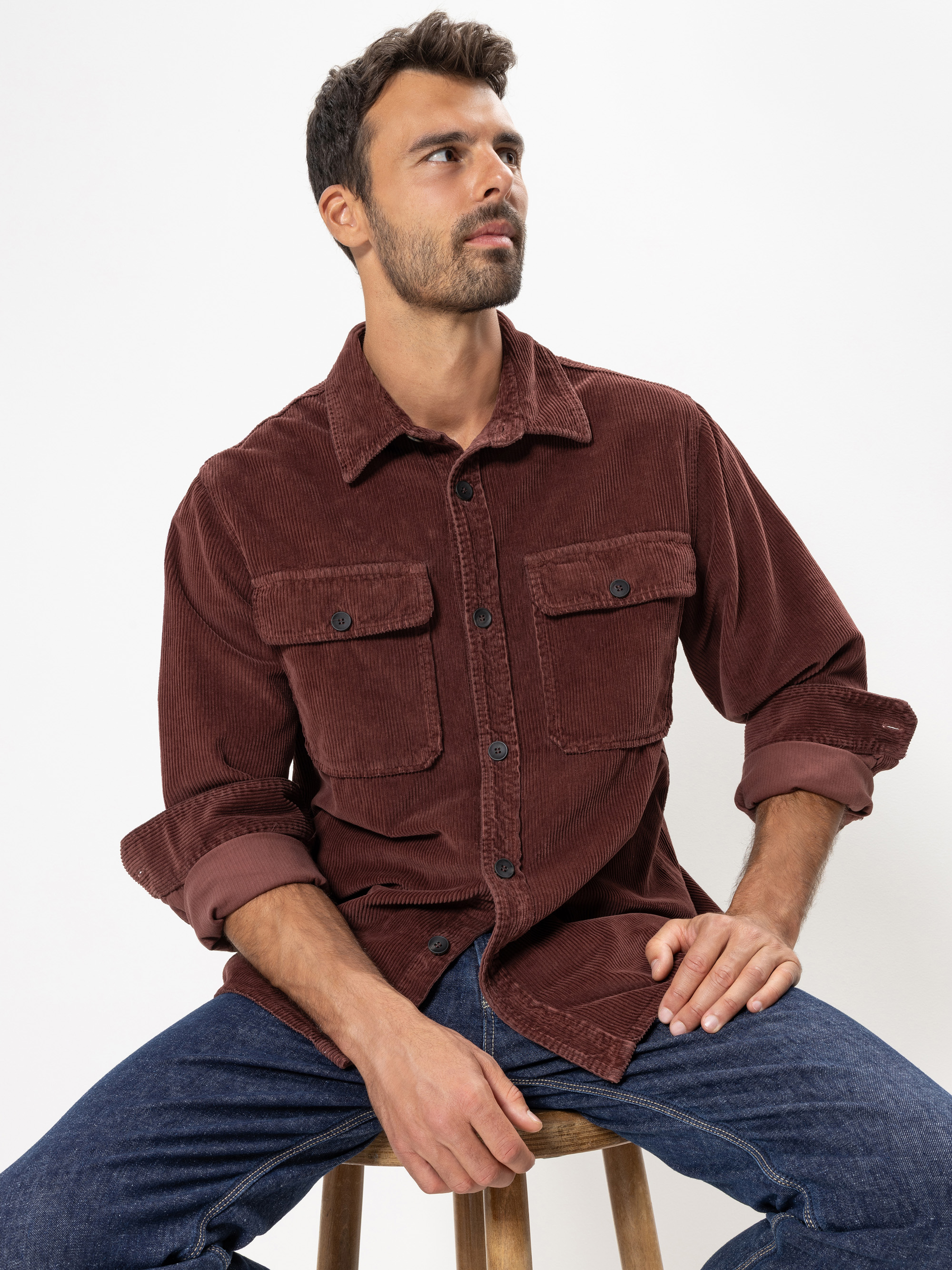 Modell Hank Cordhemd