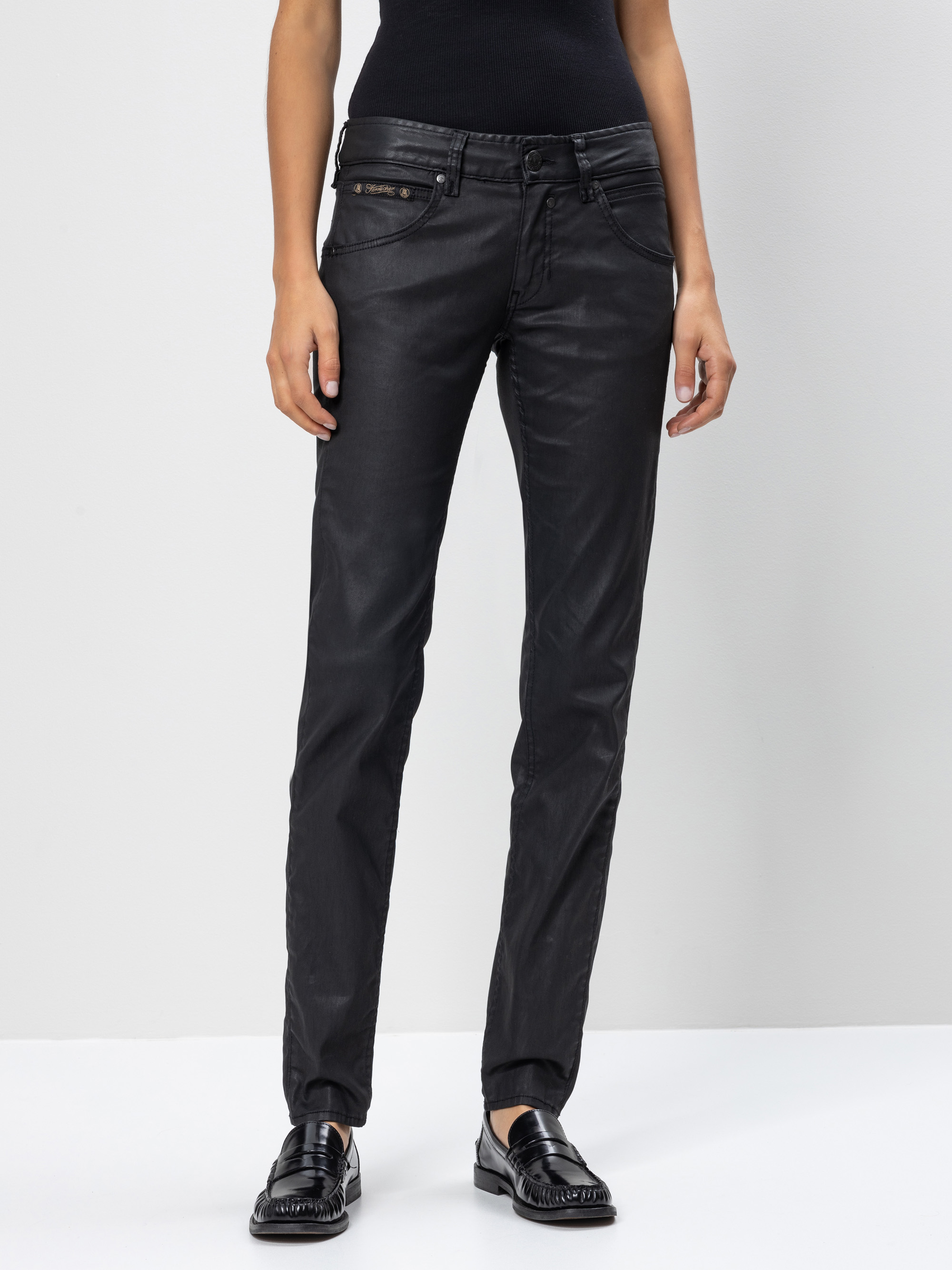 Modell Touch Slim beschichtete Hose