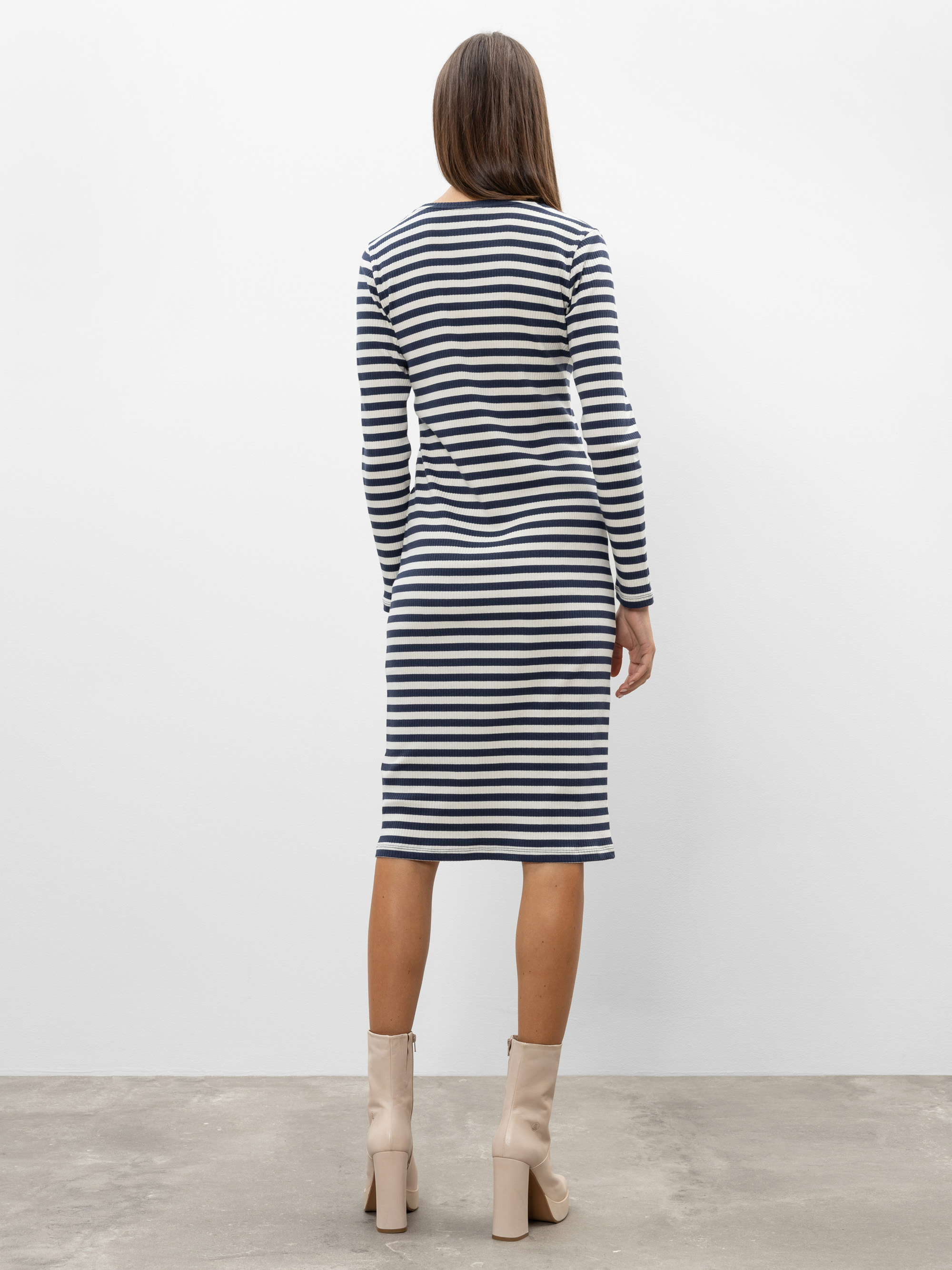 Modell Fein Jerseykleid