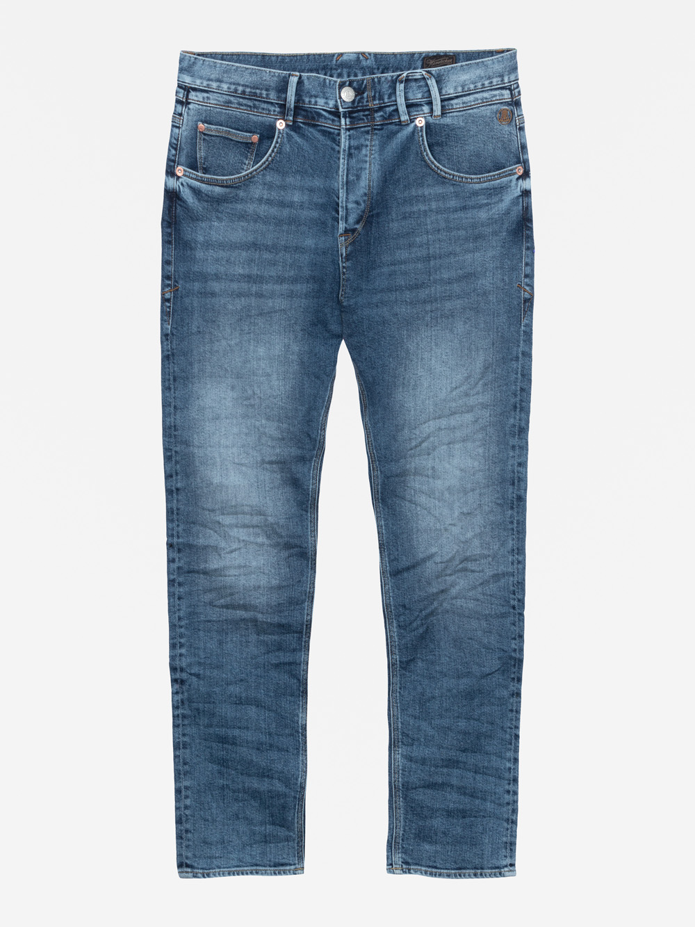 Modell Tucker Straight Jeans aus Reused Denim