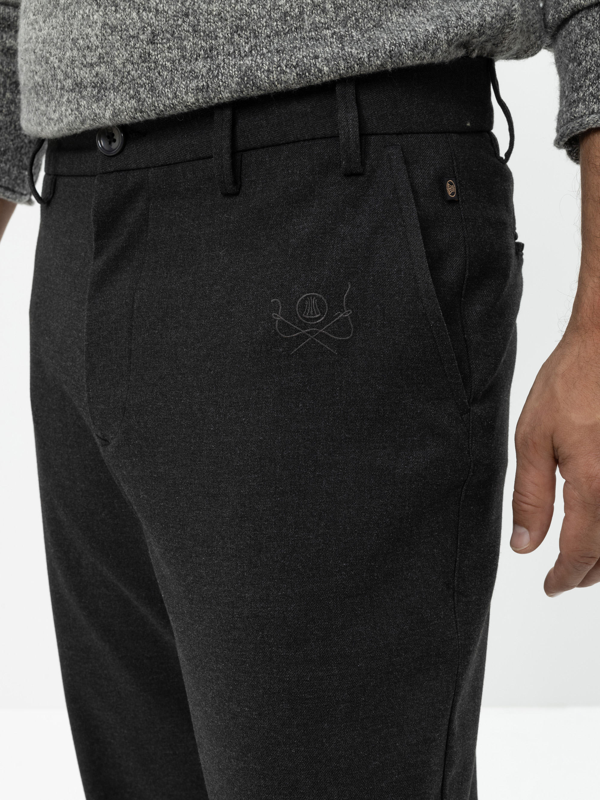 Modell Clifford Hose aus Wollflanell