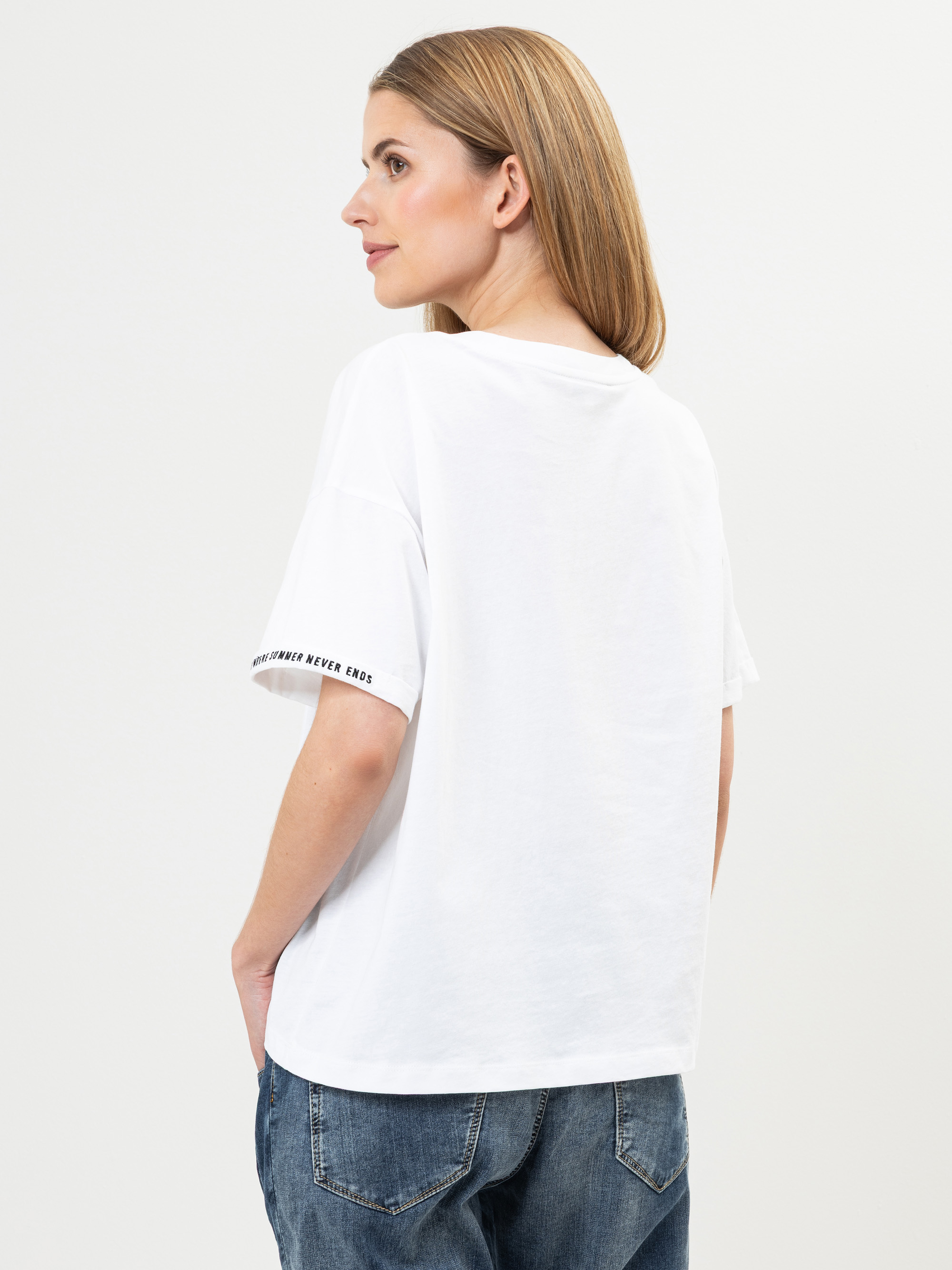 Modell Stina T-Shirt aus Bio-Baumwolle