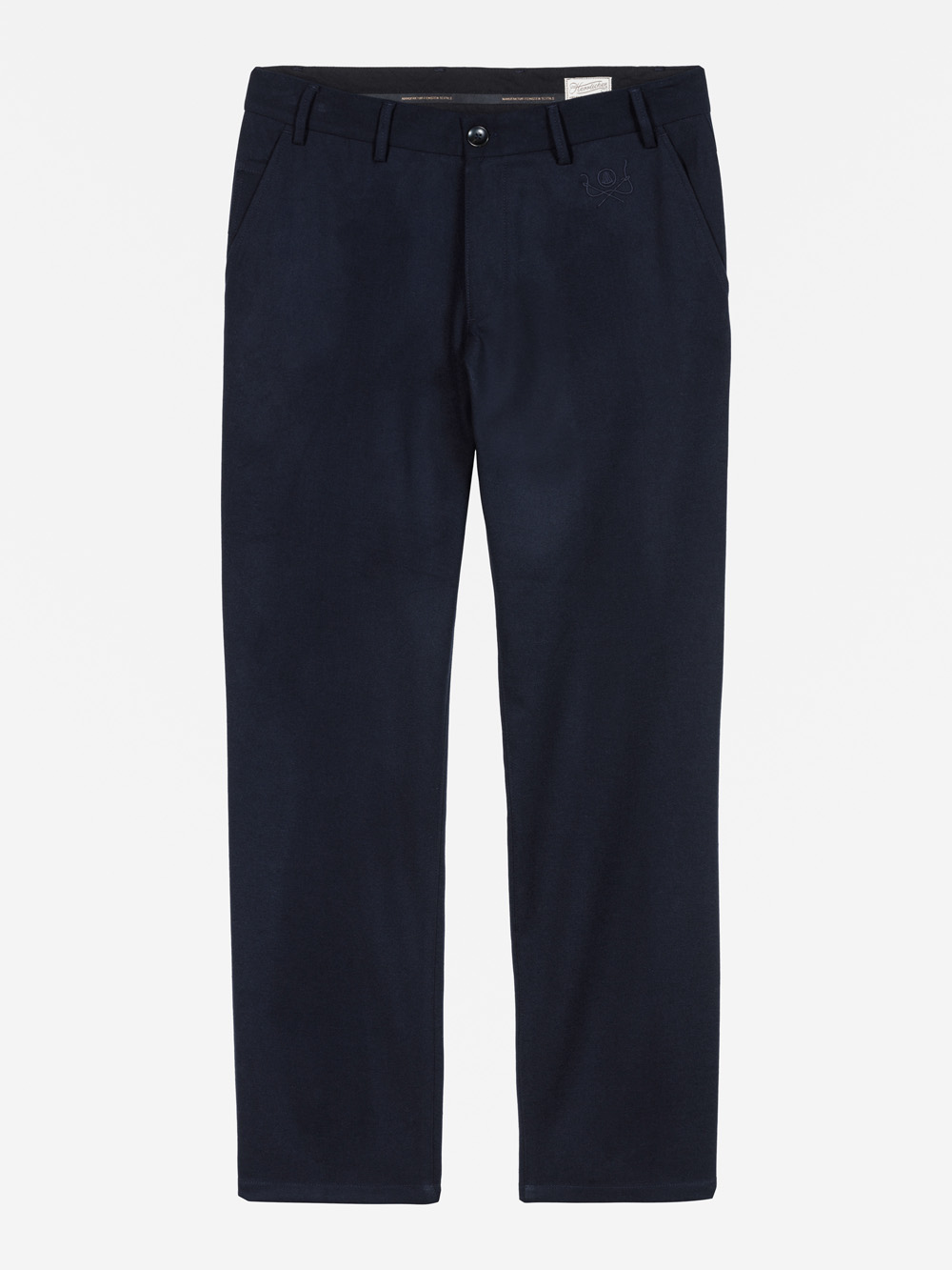 Modell  Iver Chinohose aus Flanell