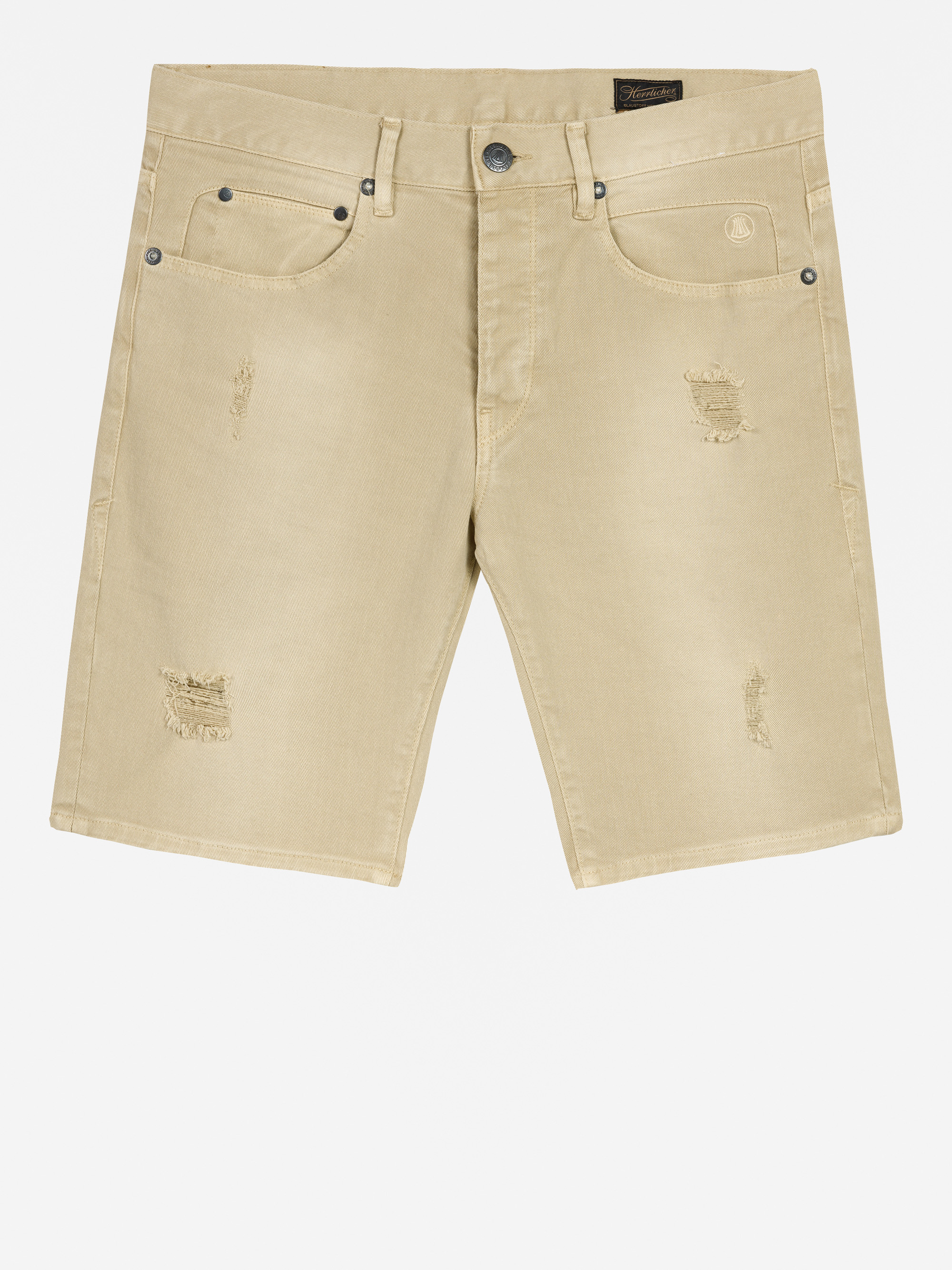 Modell Tyler Tapered Shorts mit Bio-Baumwolle