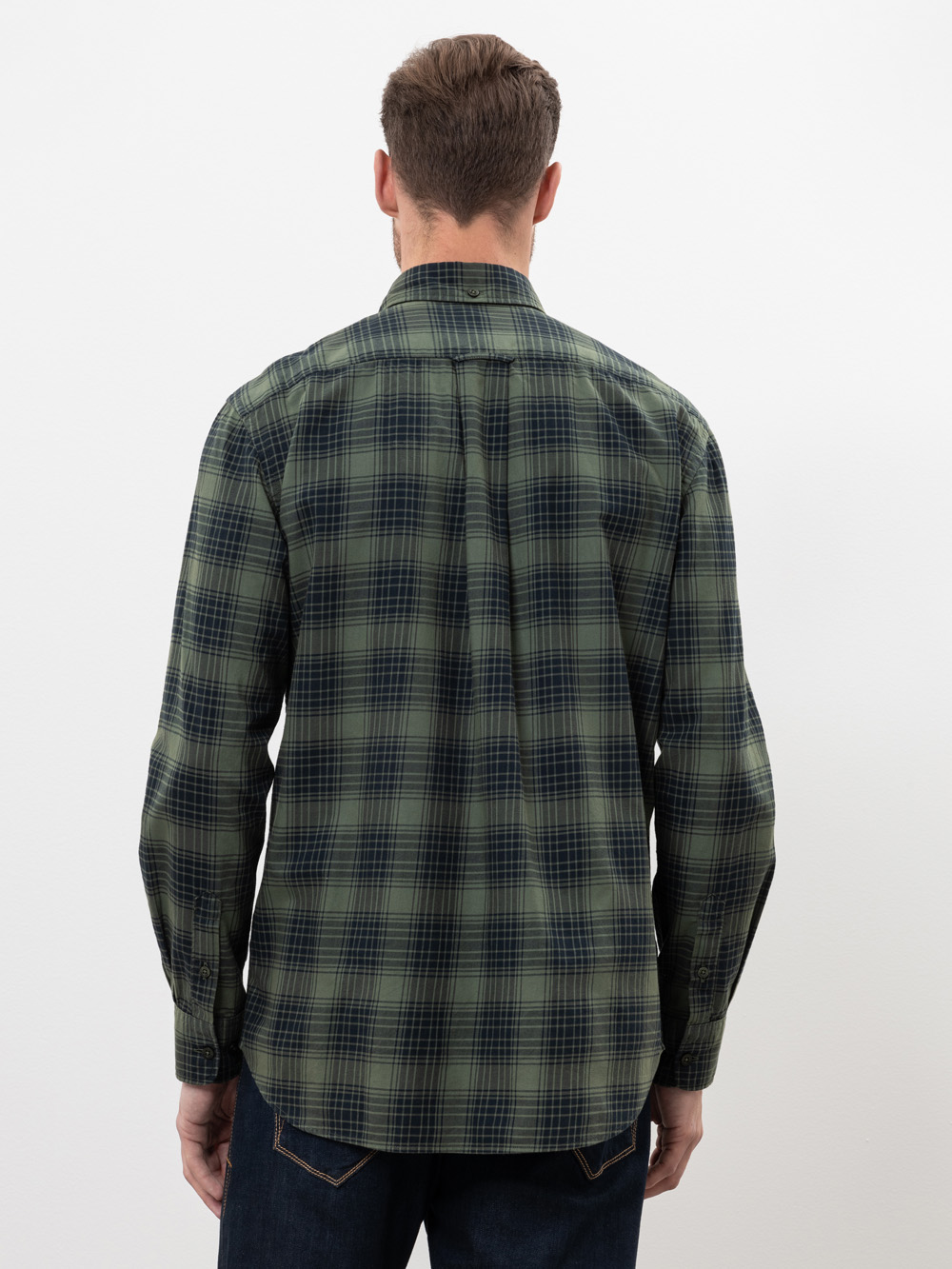 Modell Homer Karohemd aus Flanell