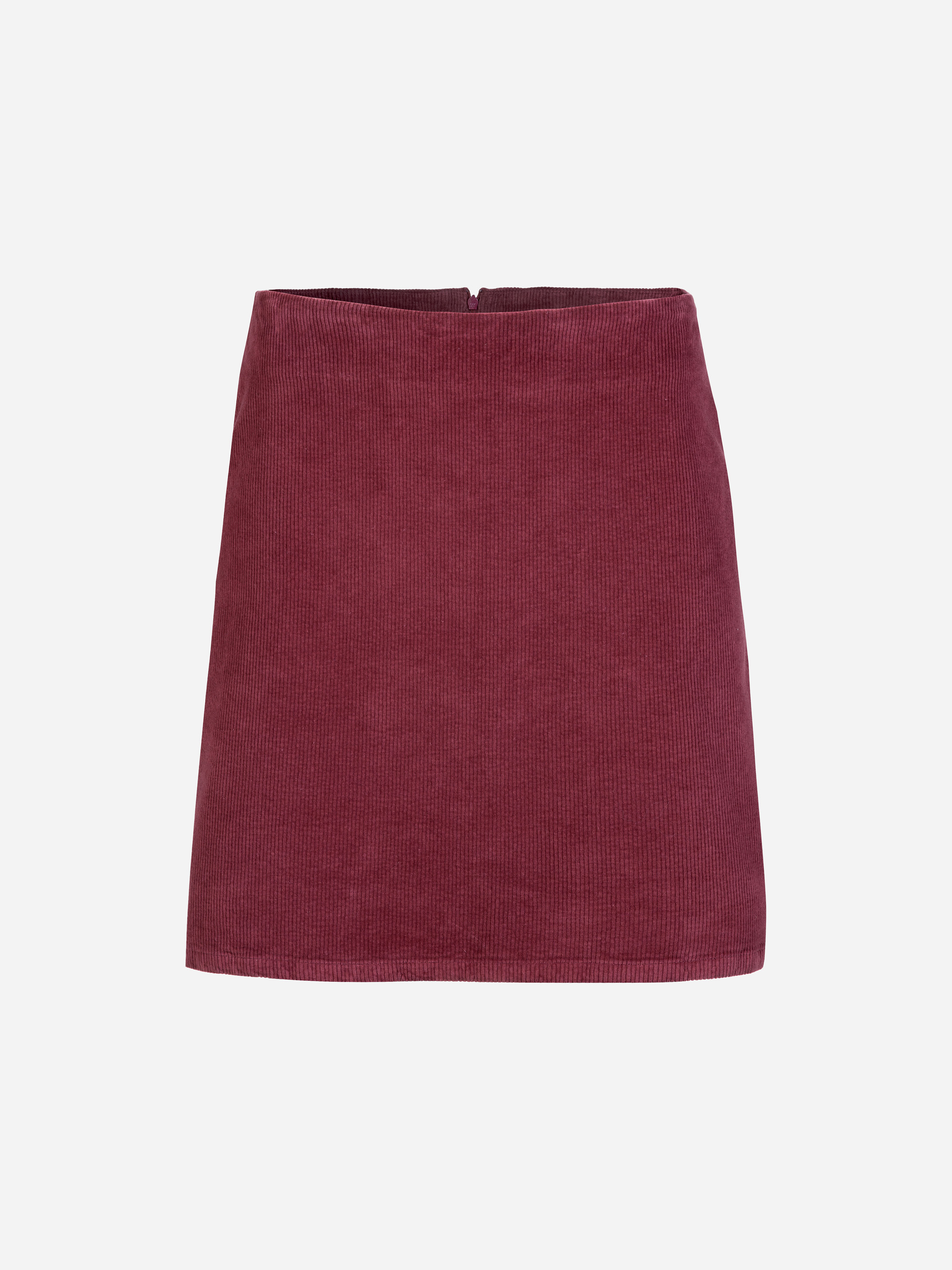 Modell Zelma Minirock aus Cord