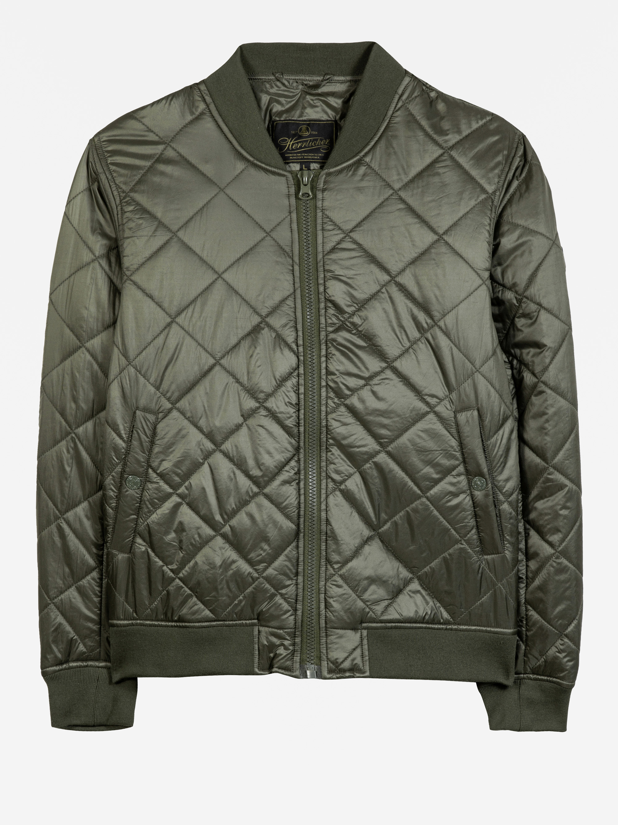 Modell Seal Steppjacke aus recyceltem Nylon