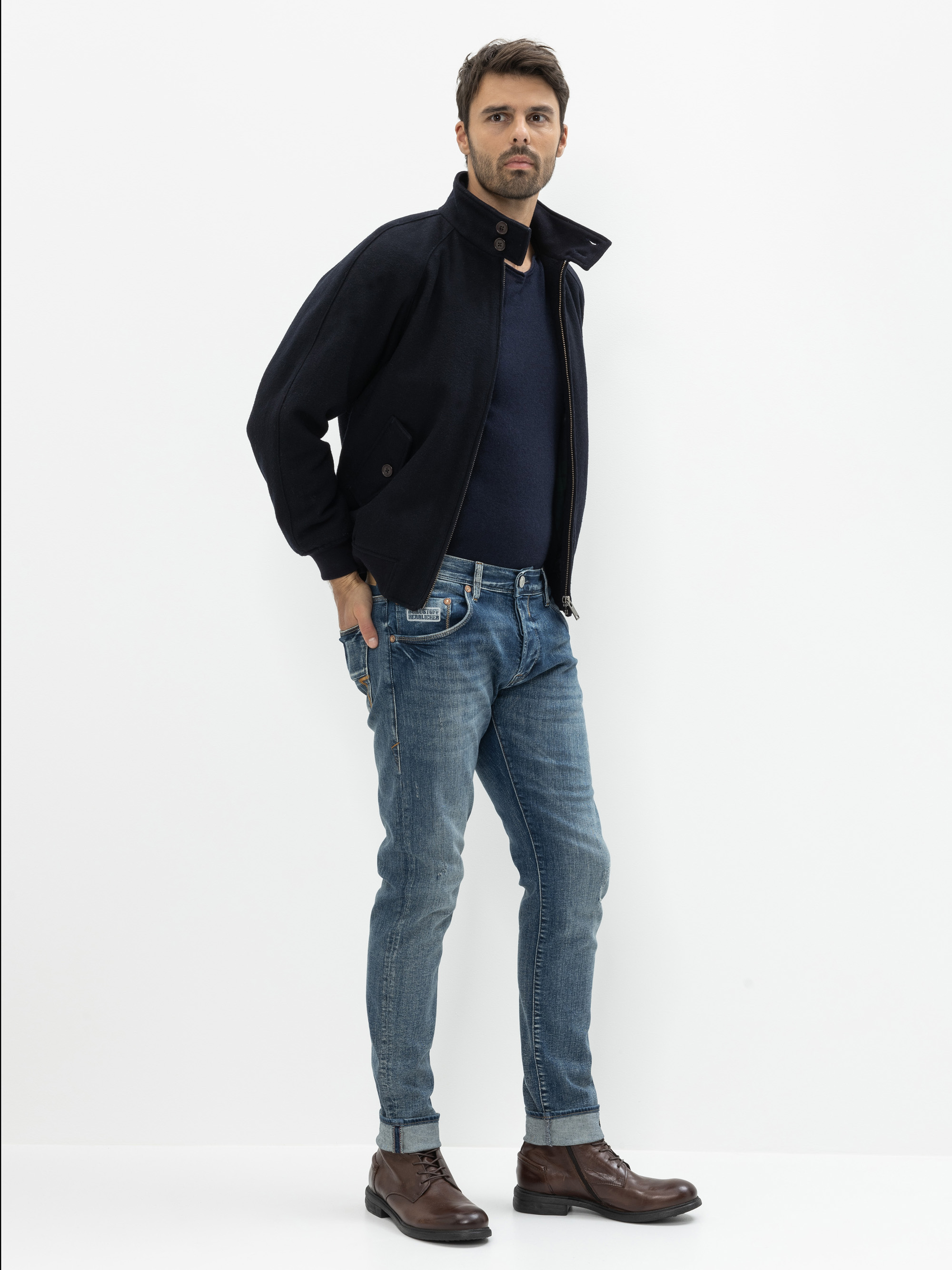 Modell Trade Slim Jeans aus Bio-Baumwolle