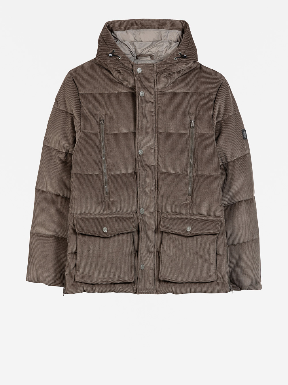 Modell  Lutzifer Steppjacke aus Cord