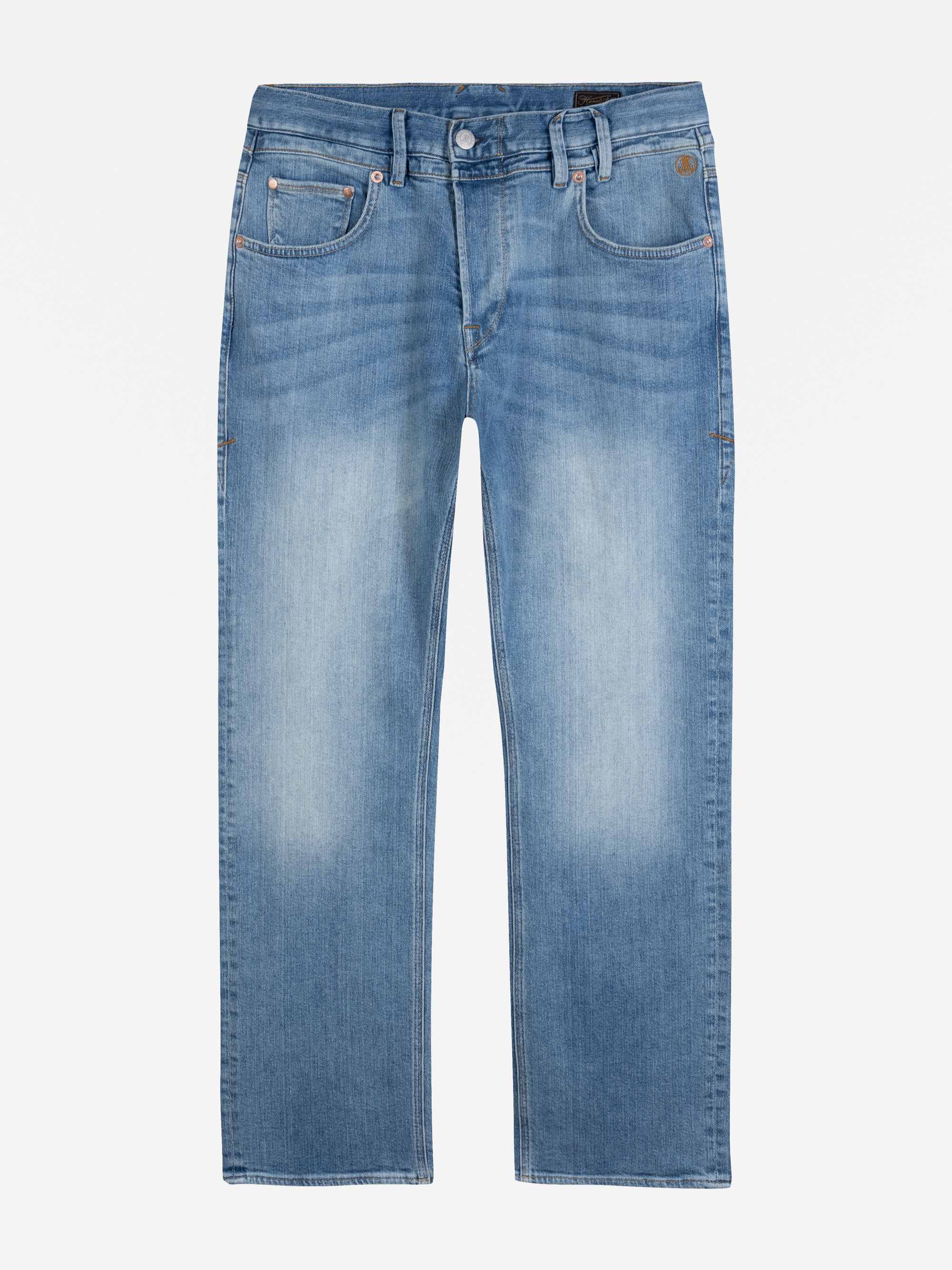 Modell Tucker Wide Jeans aus Reused Denim
