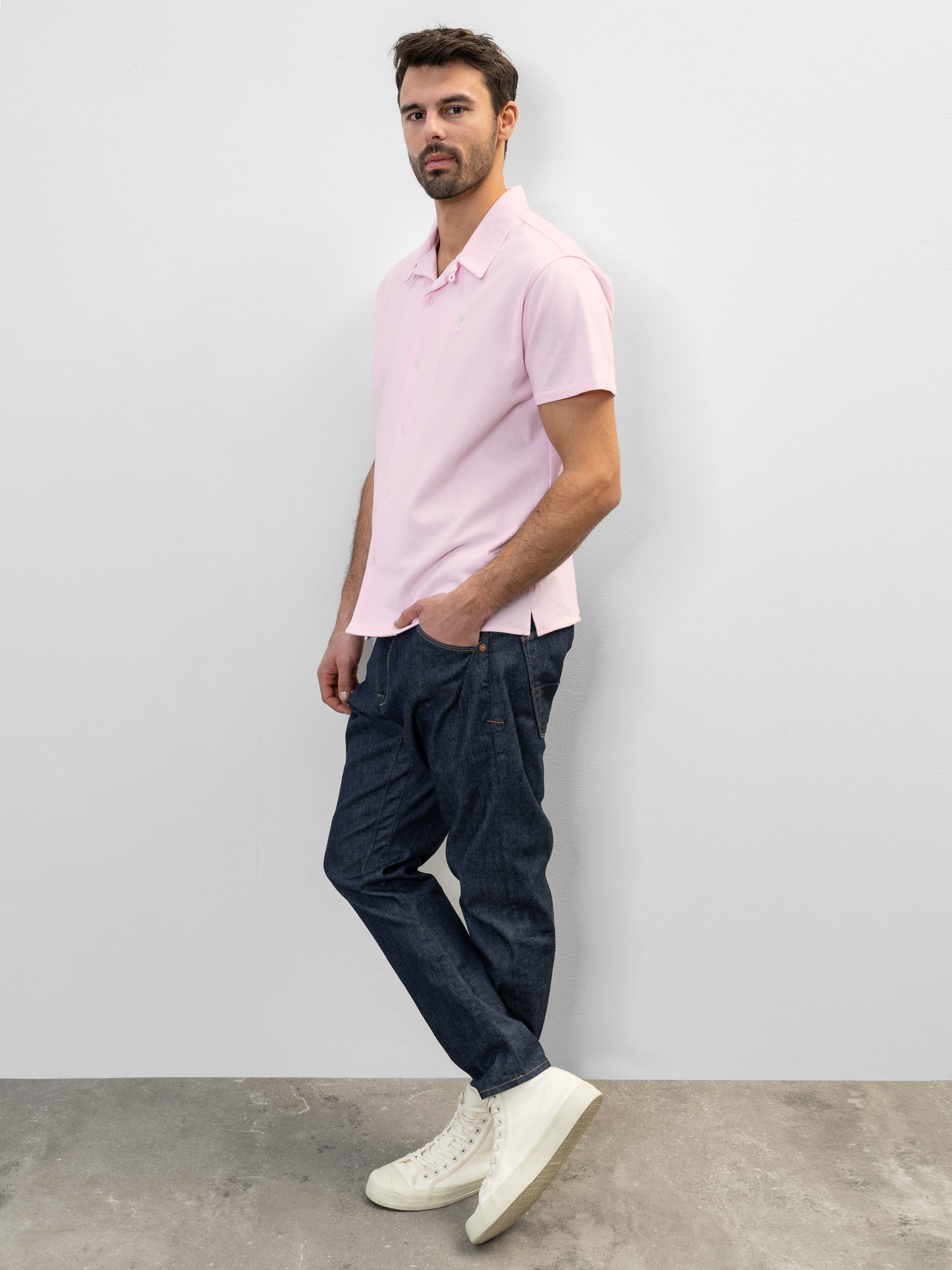 Modell Resor Piqué Hemd