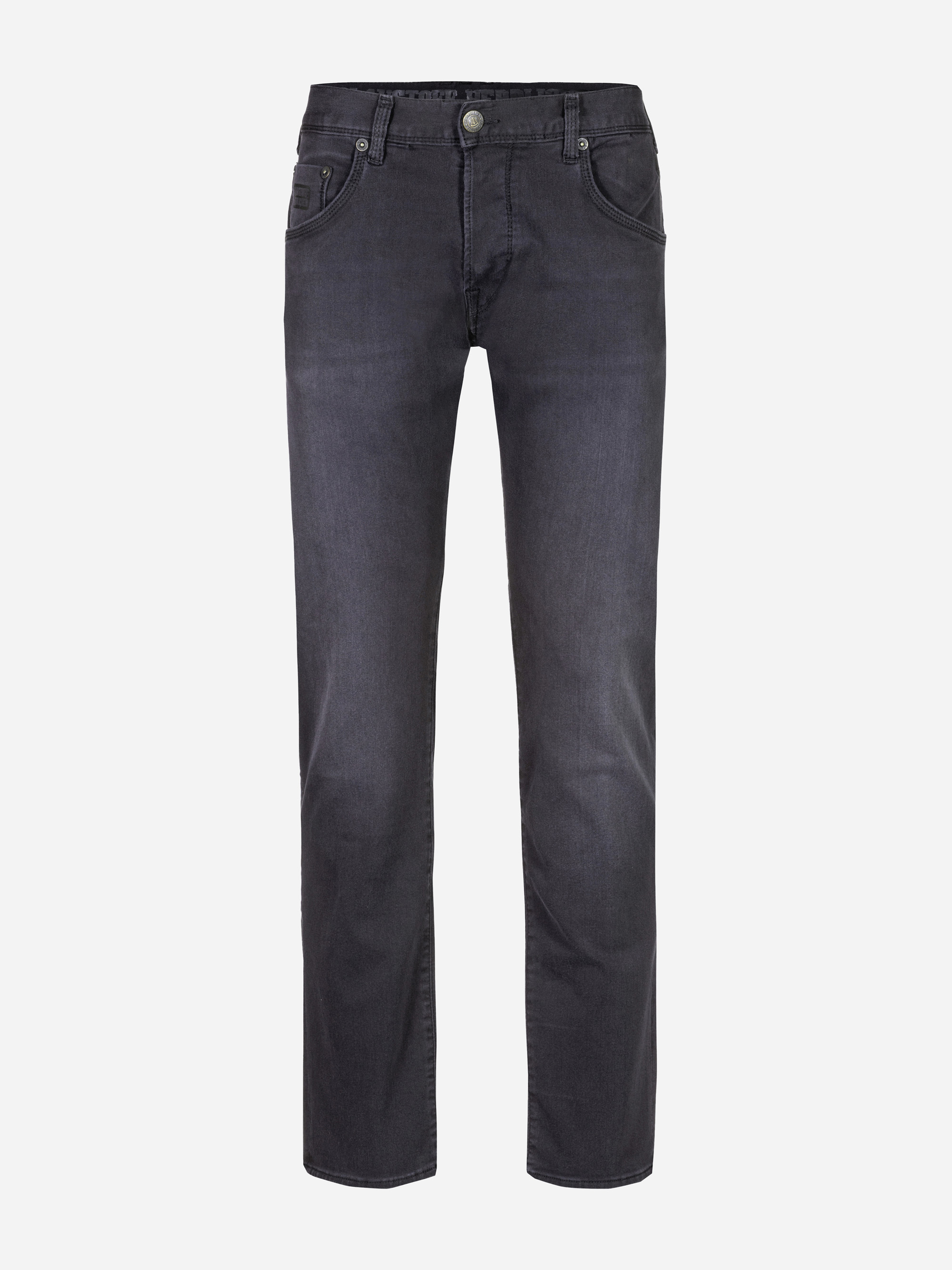 Modell Trade Slim Jeans aus Reused Denim