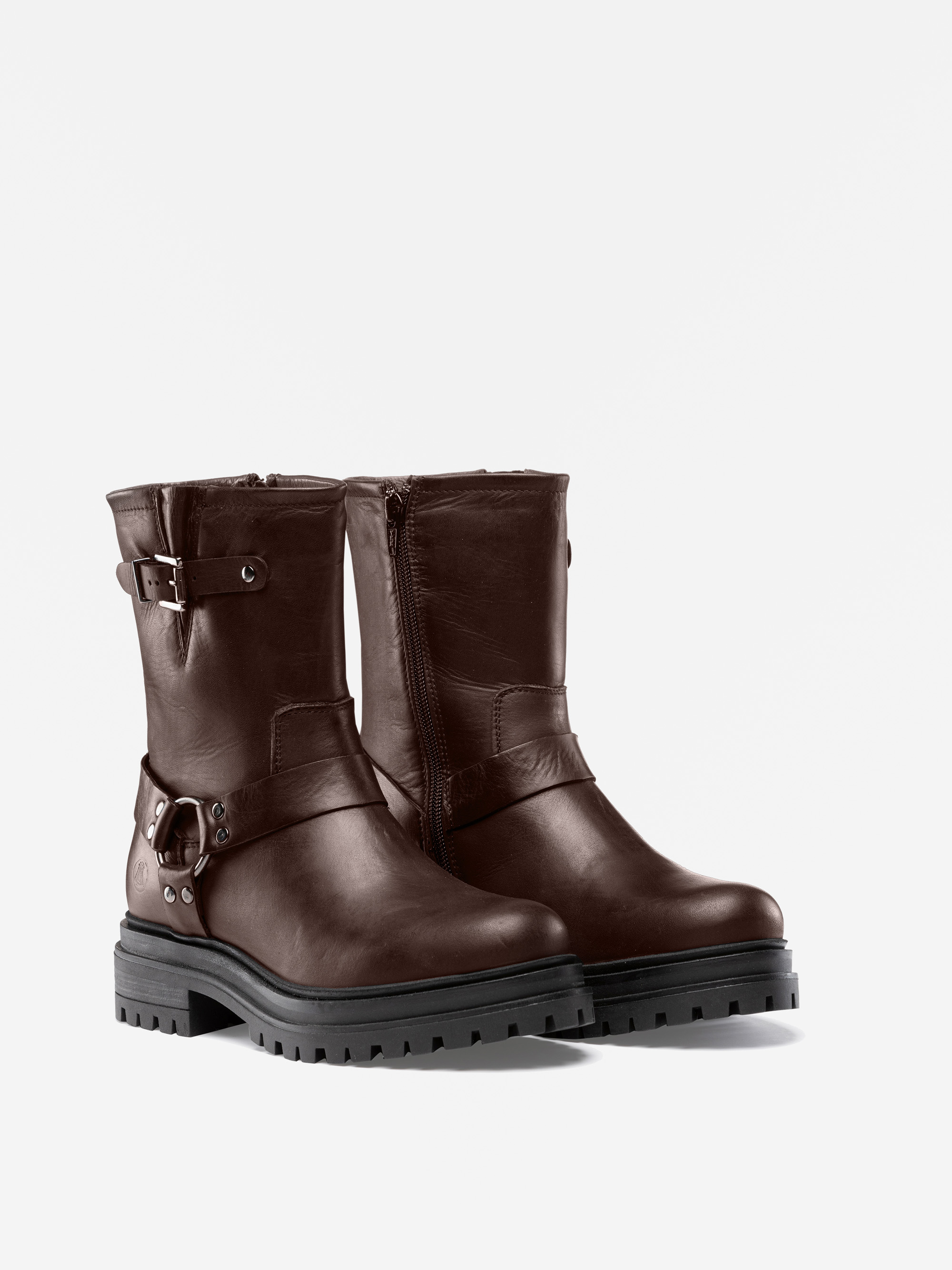 Modell The Biker Boots aus Echtleder