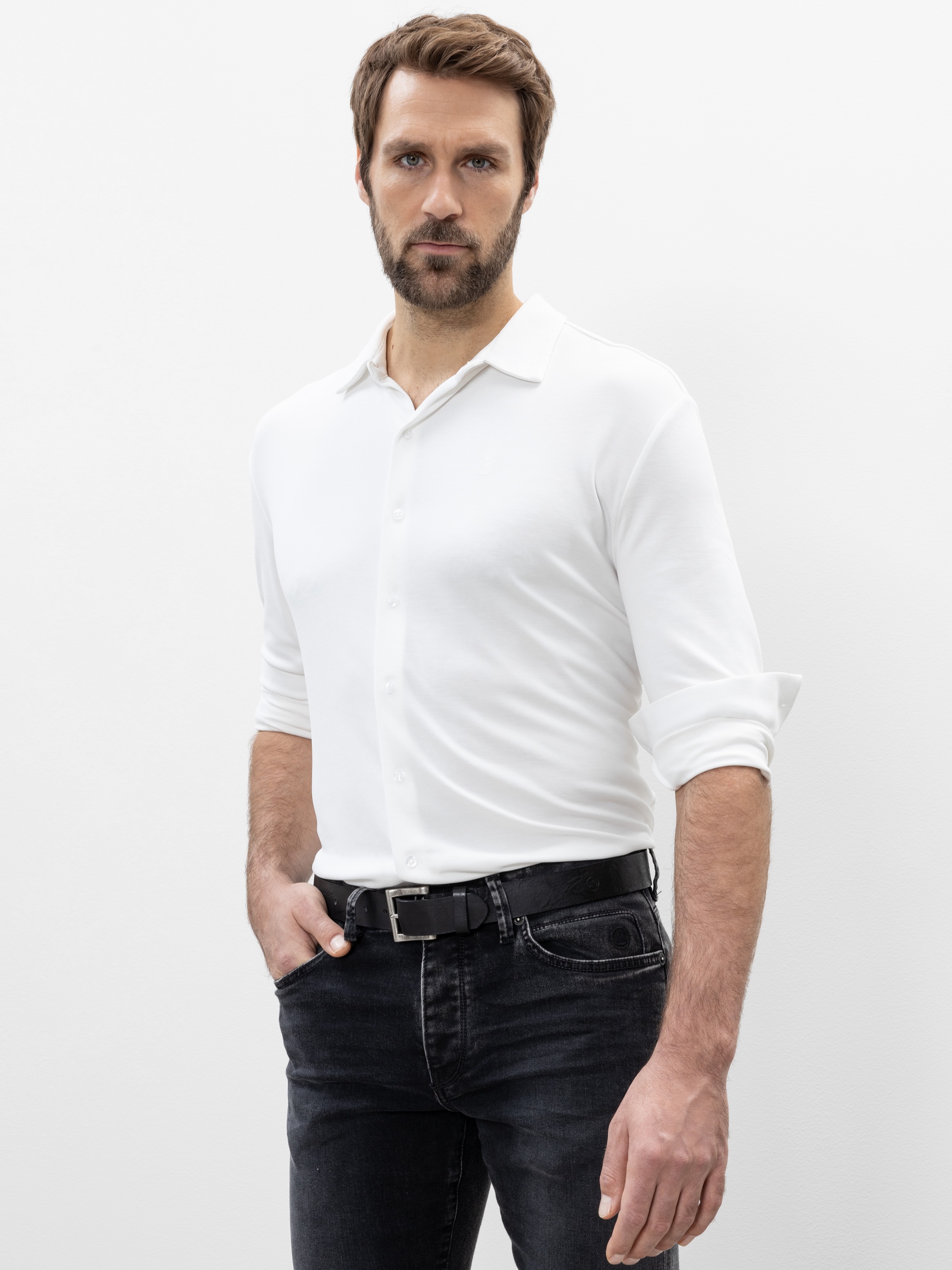 Modell  Oscar Ledergürtel