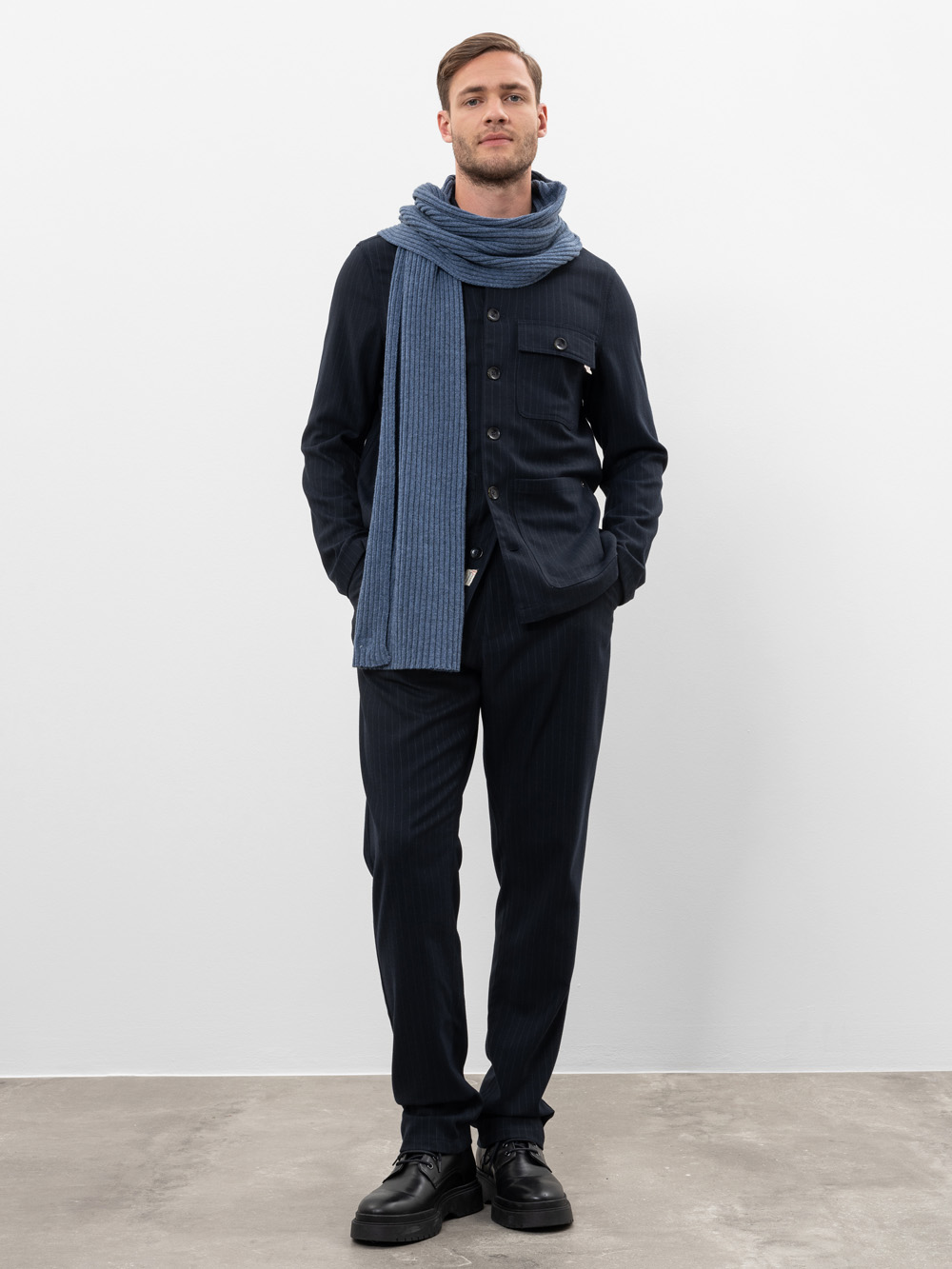 Modell Mads Schal aus Kaschmir-Woll-Mix