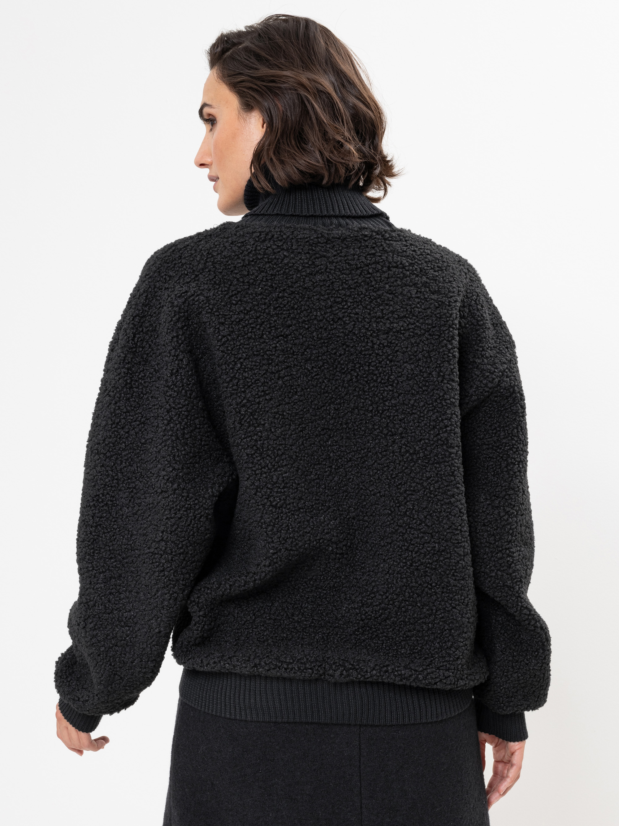 Modell Christy Sweatshirt mit Rollkragen