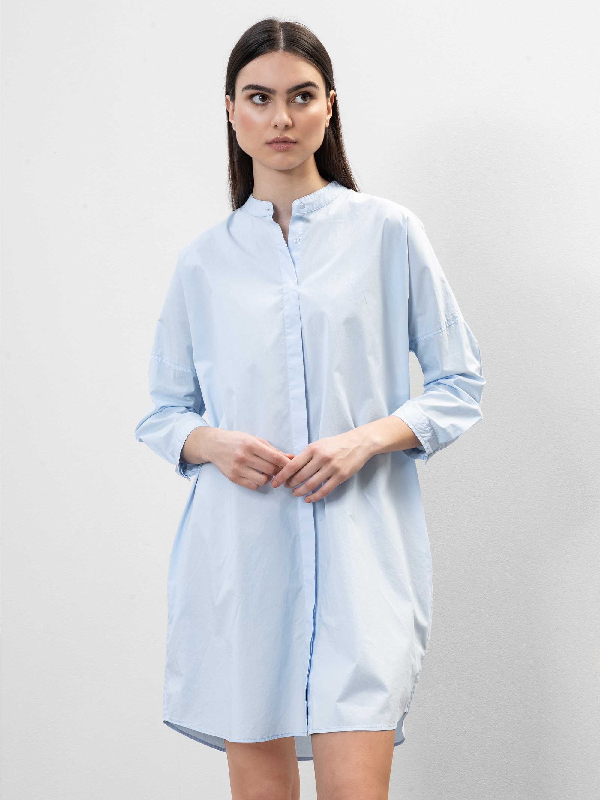 Modell Amiella Blusenkleid aus Popeline